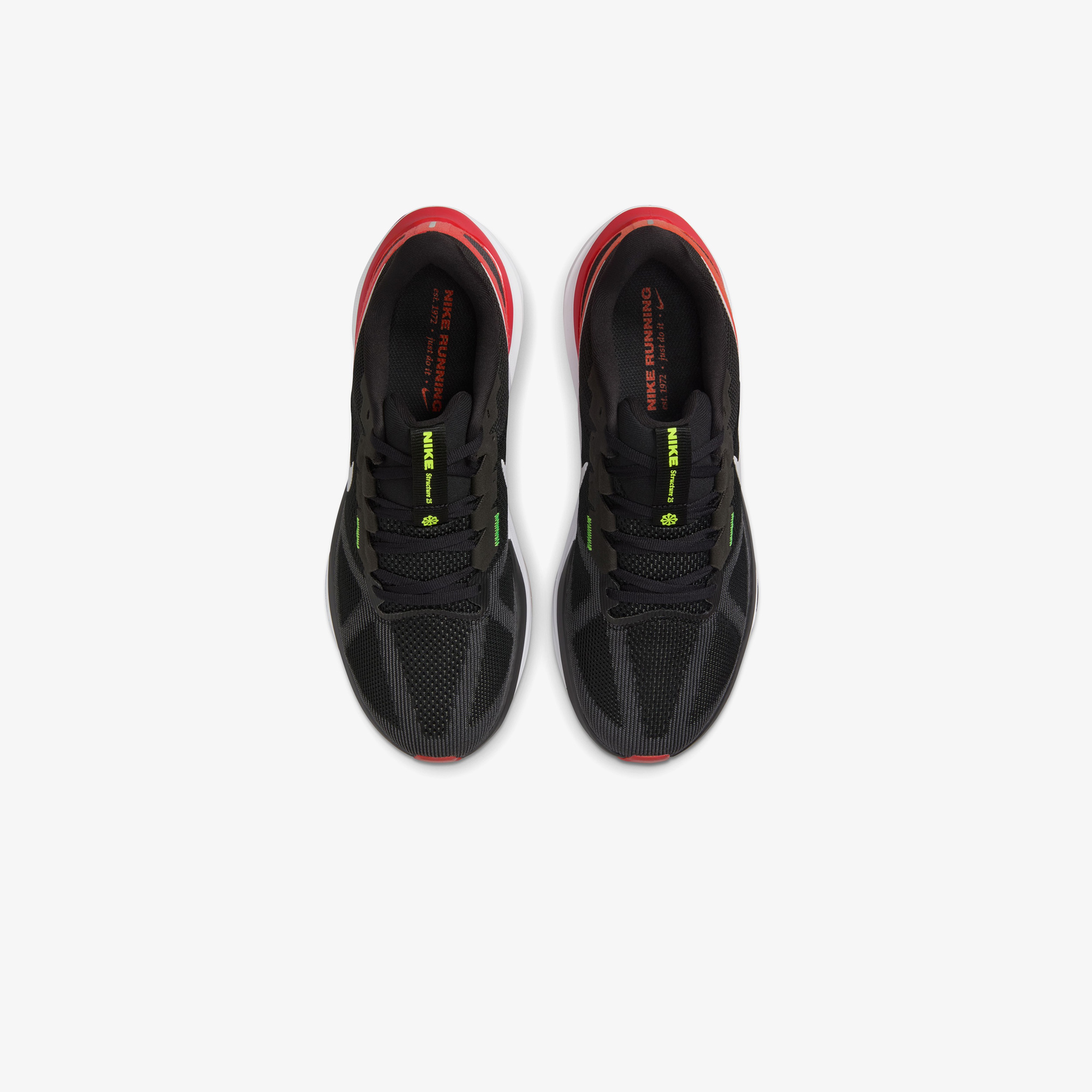 Nike Air Zoom Structure 25 Erkek Siyah Koşu Ayakkabısı