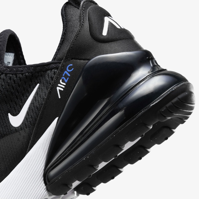 Nike Nike Air Max 270 Genç Siyah Spor Ayakkabı Sneaker | Occasion Siyah - 8. görsel