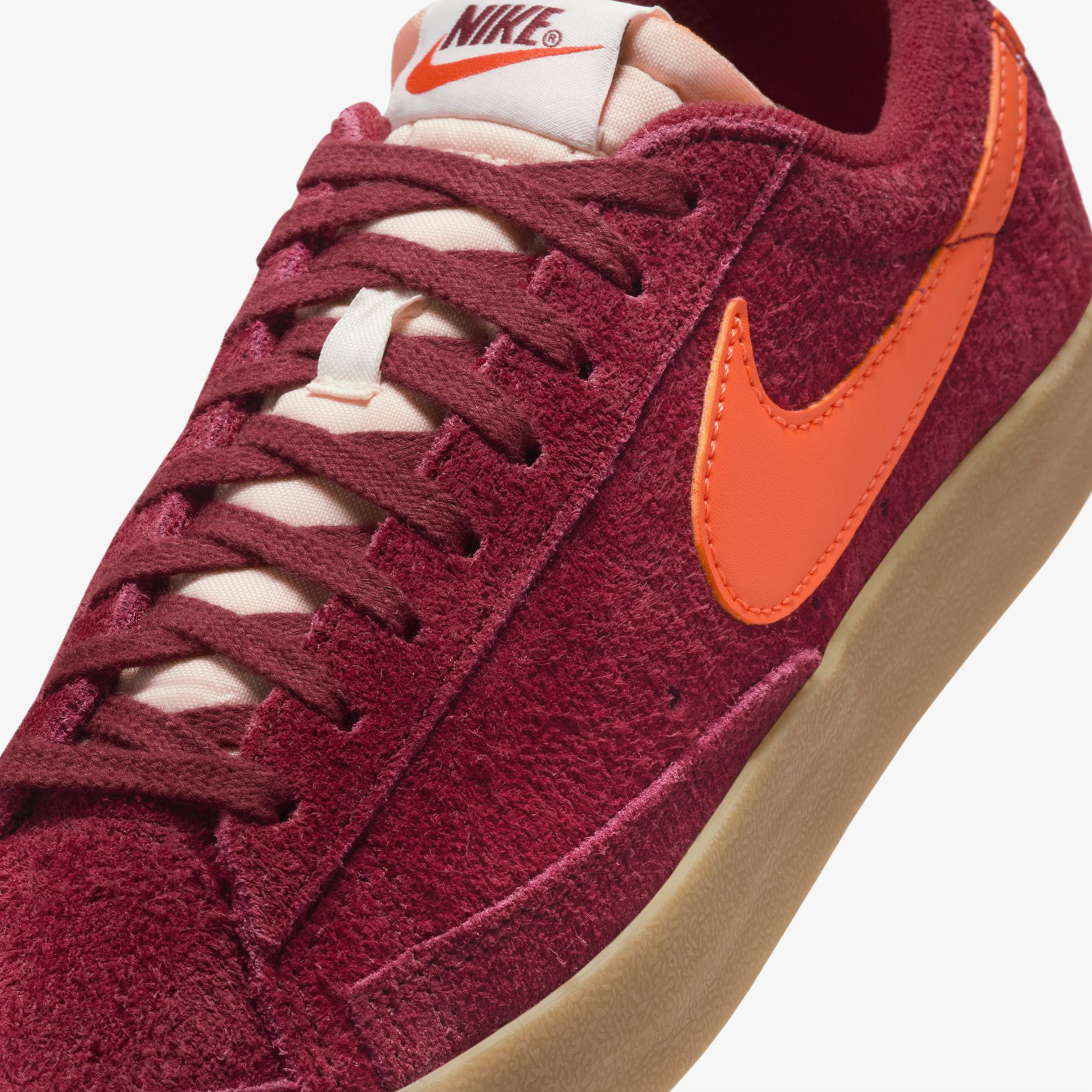 Nike Blazer Low'77 Vintage Kadın Kırmızı Günlük Sneaker
