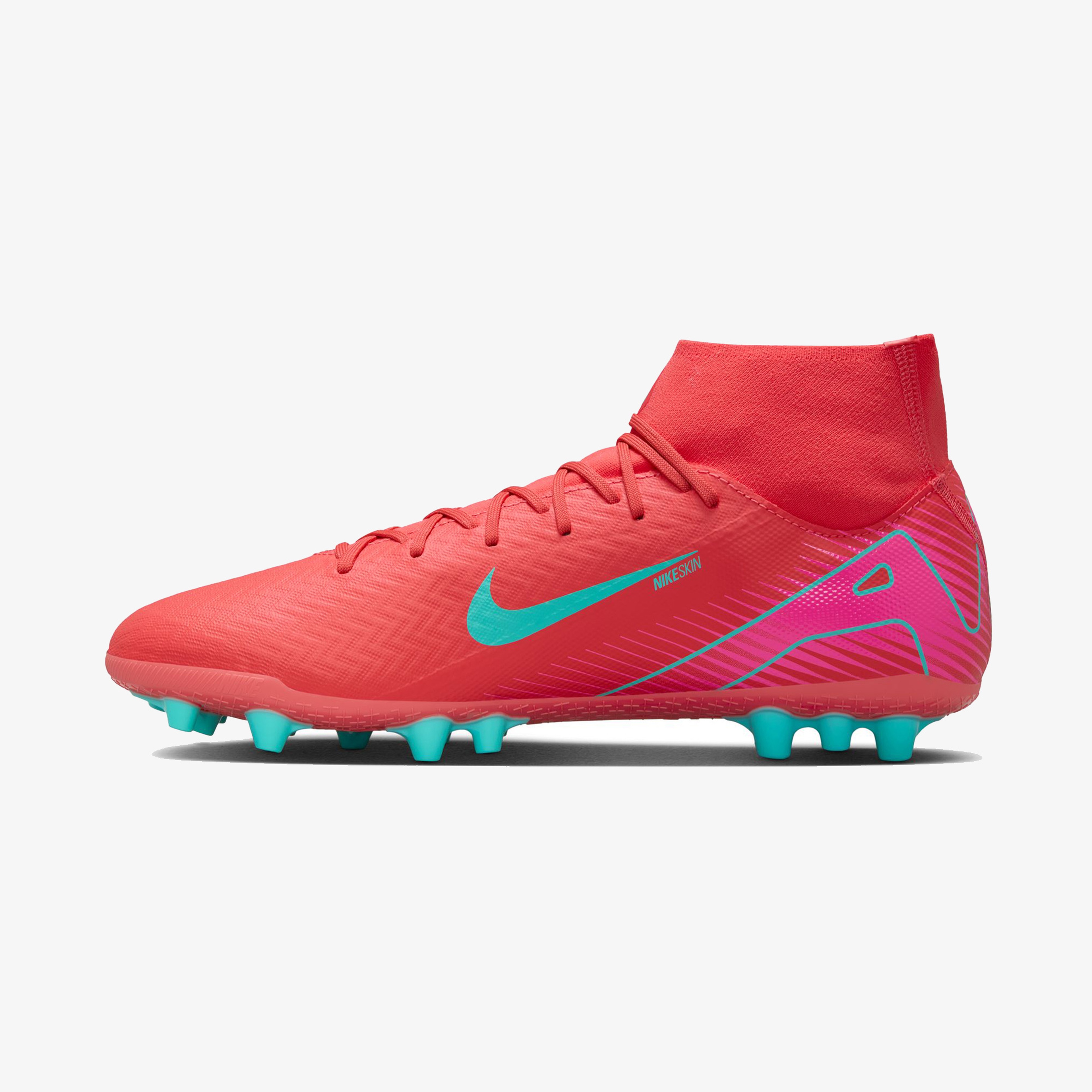 Nike Mercurial Superfly 10 Academy Erkek Turuncu Çim Saha Kramponu
