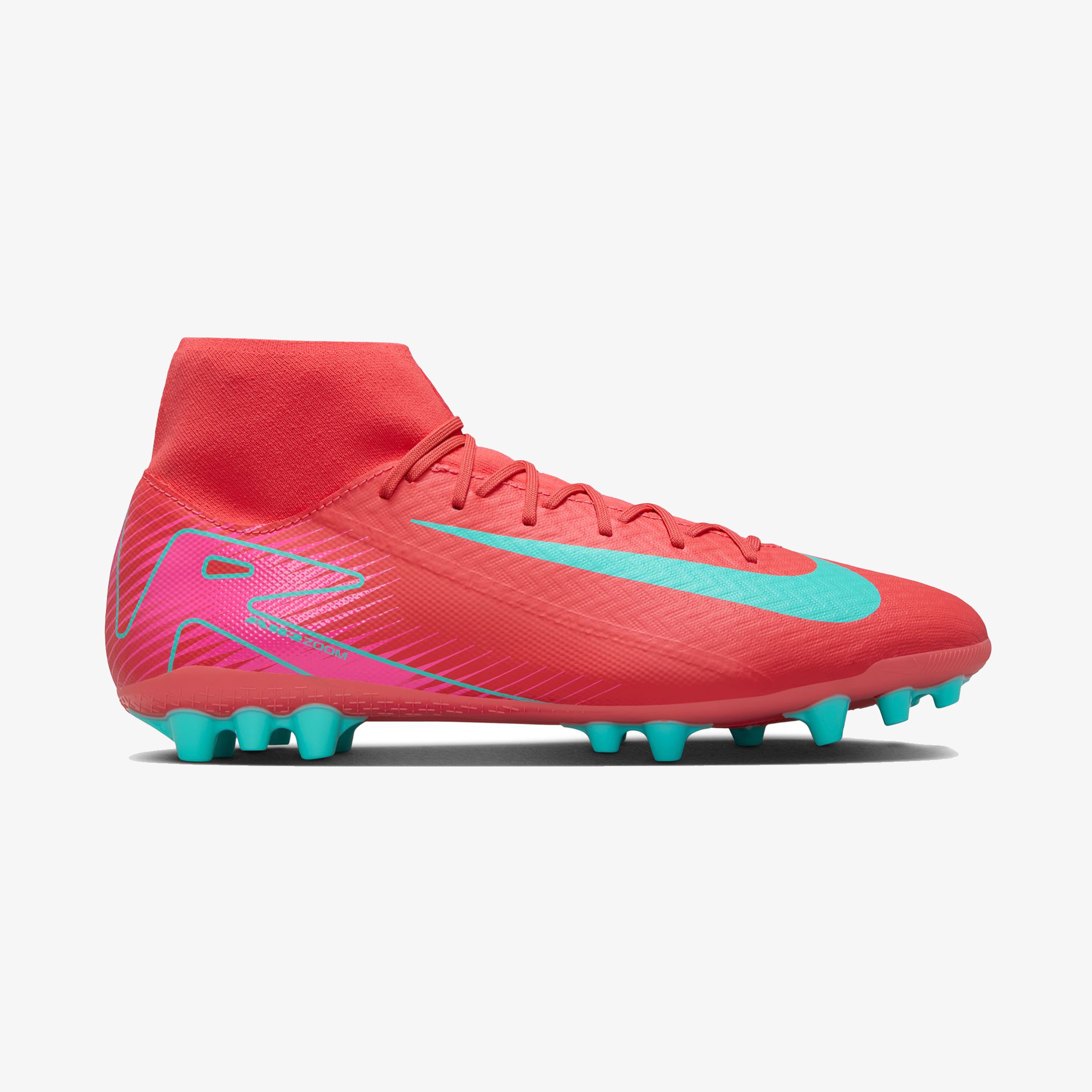 Nike Mercurial Superfly 10 Academy Erkek Turuncu Çim Saha Kramponu