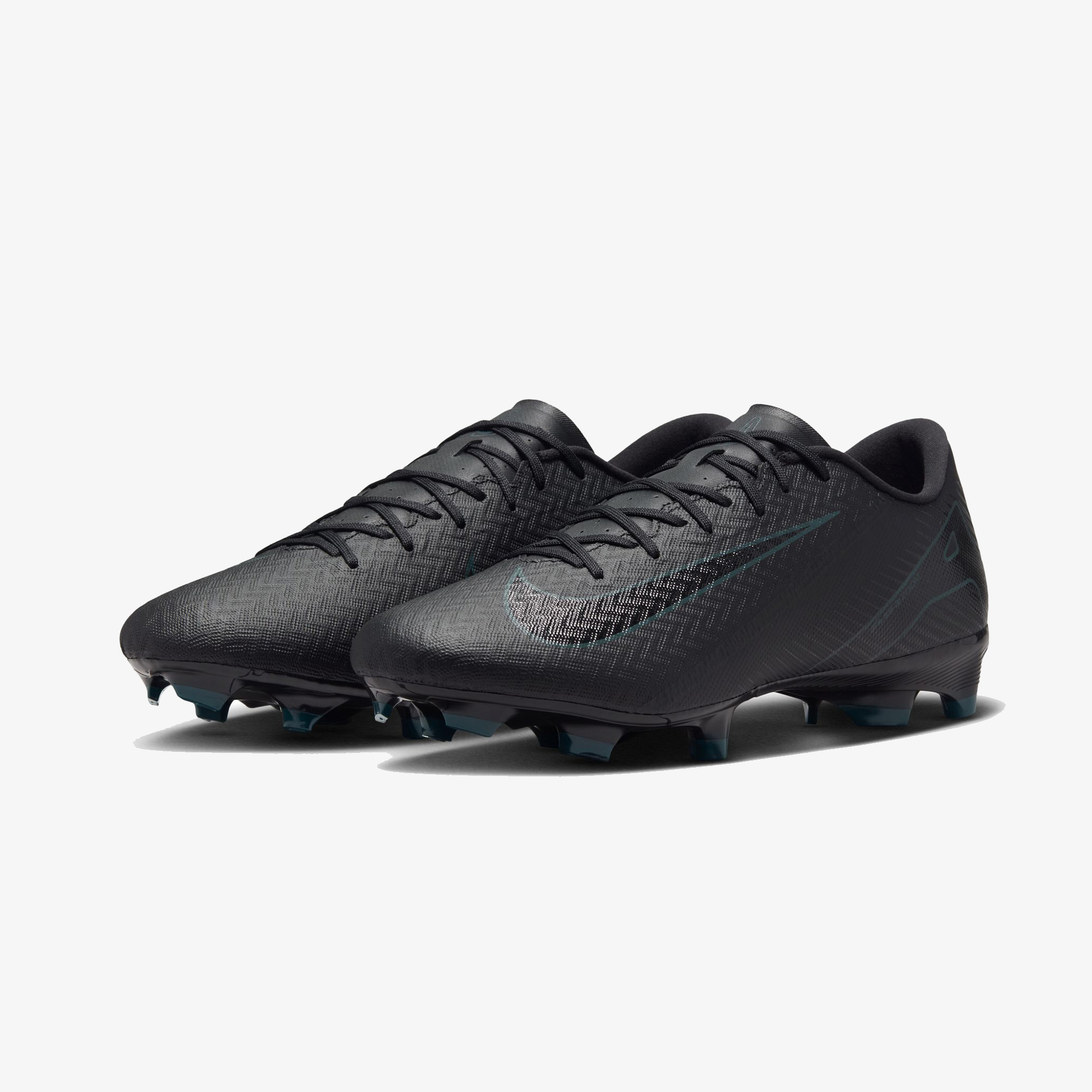 Nike Mercurial Zoom Vapor 16 Academy Fg/Mg Erkek Siyah Çim Saha Kramponu