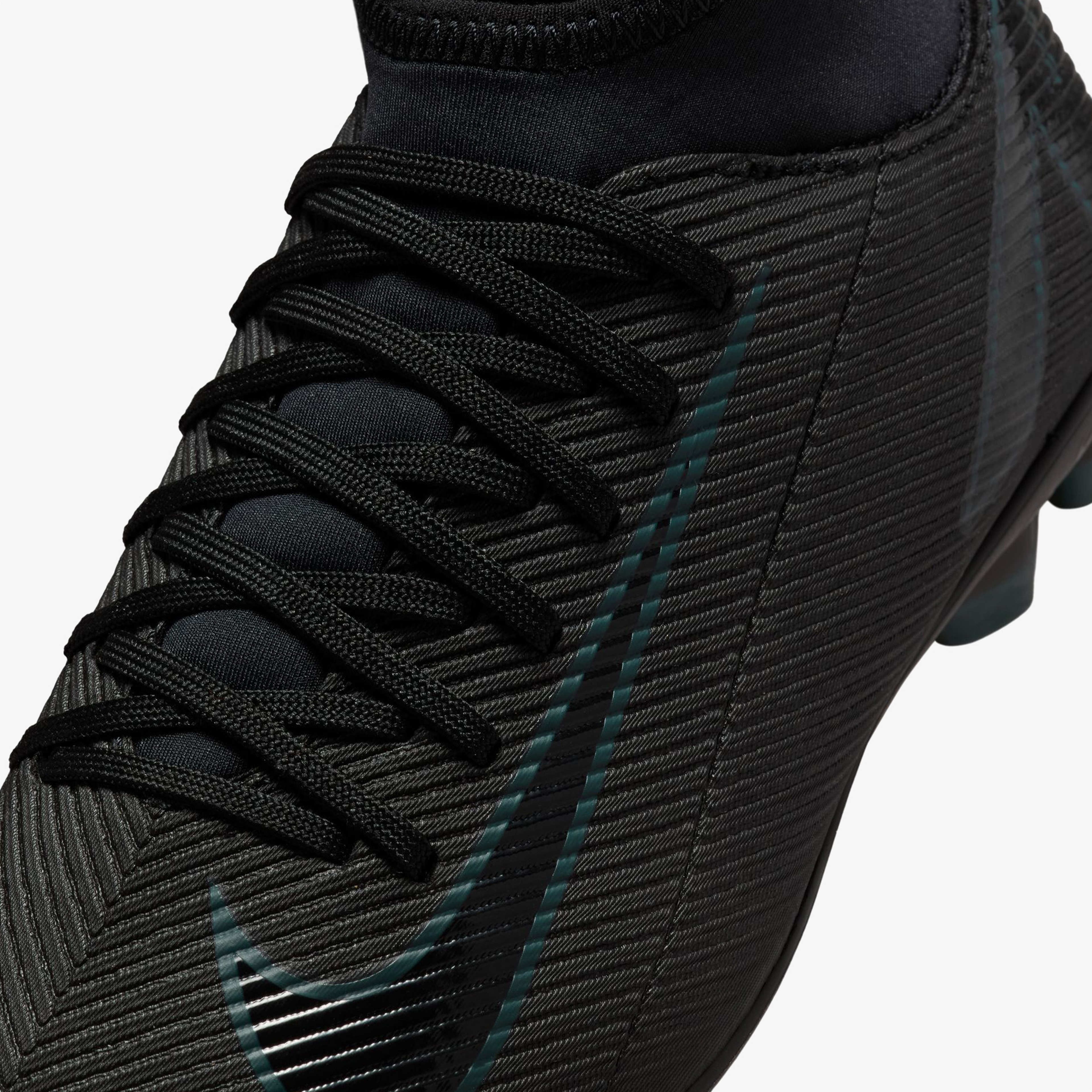 Nike Mercurial Superfly 10 Academy Fg Çocuk Siyah Çim Saha Kramponu
