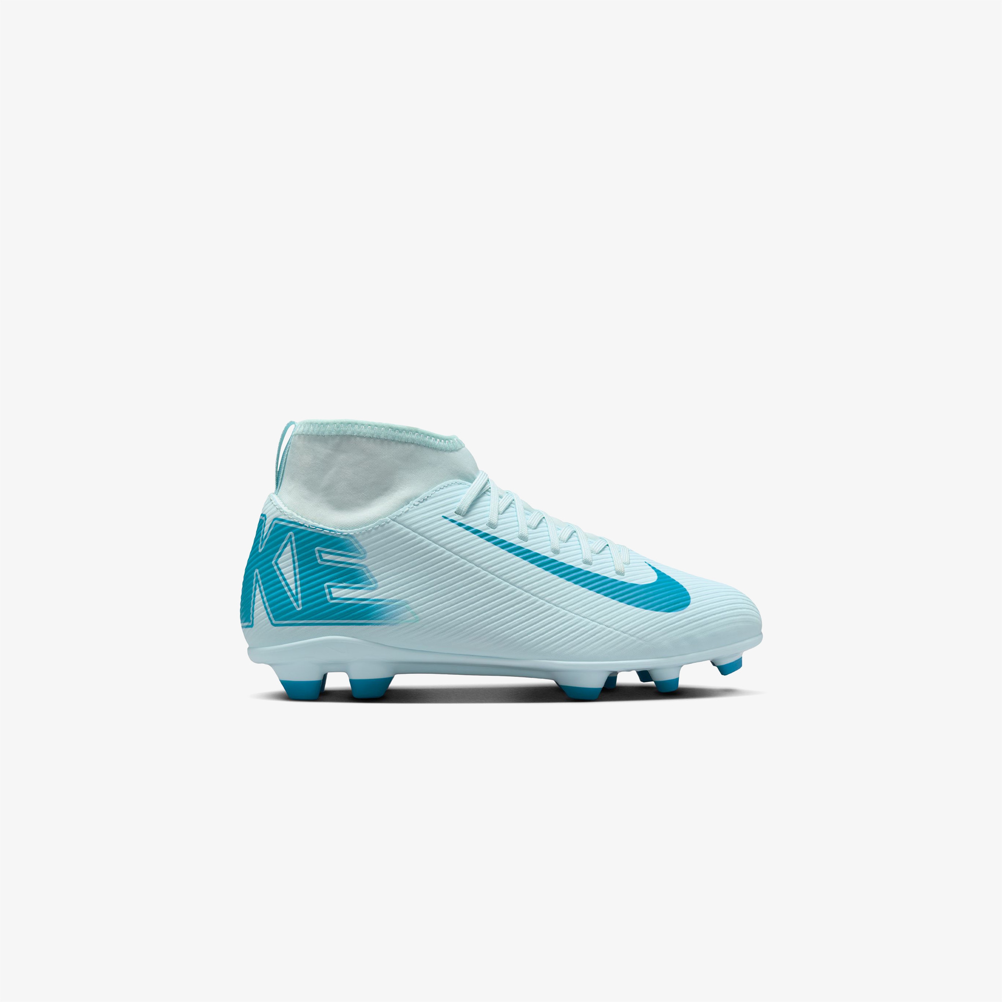 Nike Mercurial Superfly Academy 10 Mg Çocuk Mavi Bilekli Çim Saha Kramponu