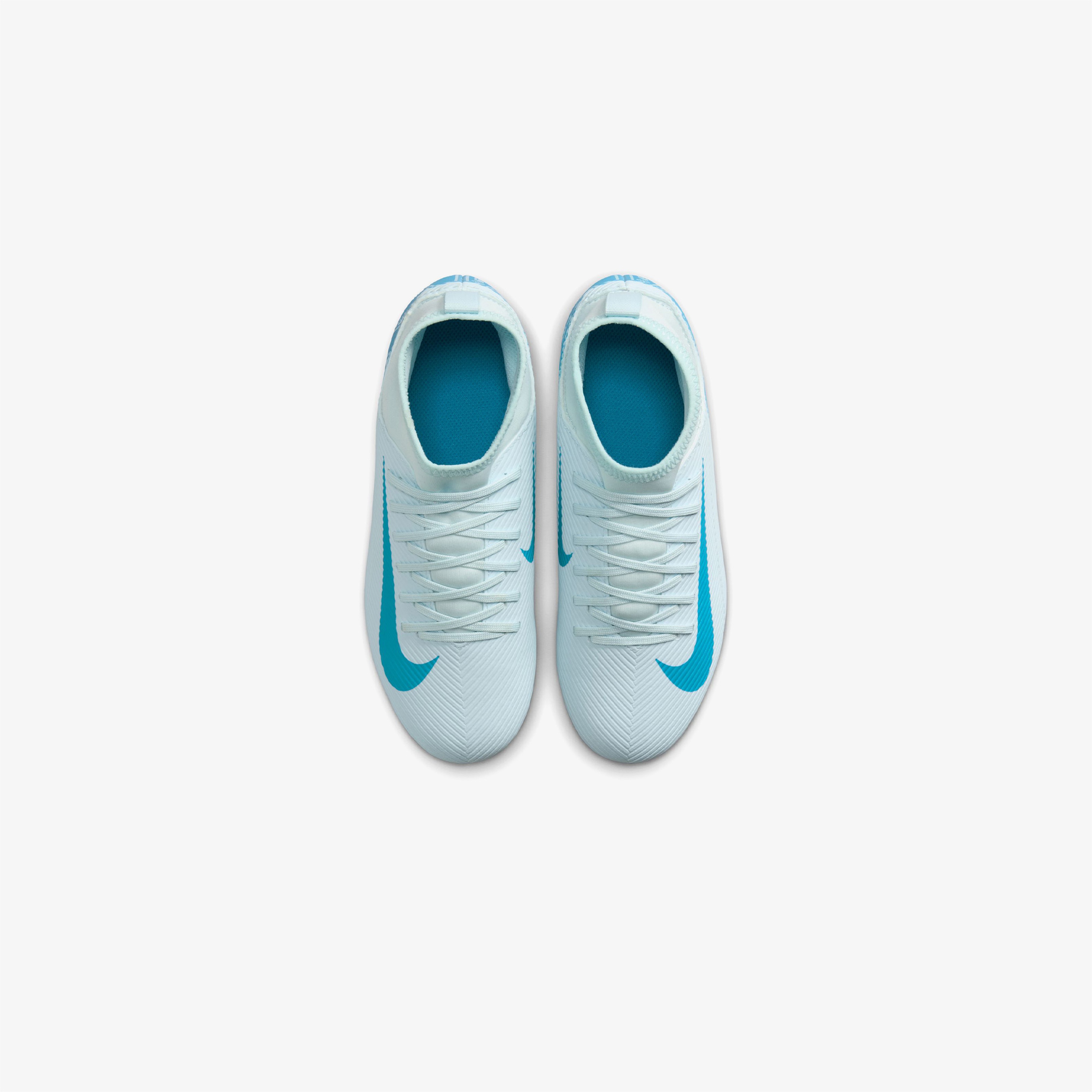 Nike Mercurial Superfly Academy 10 Mg Çocuk Mavi Bilekli Çim Saha Kramponu