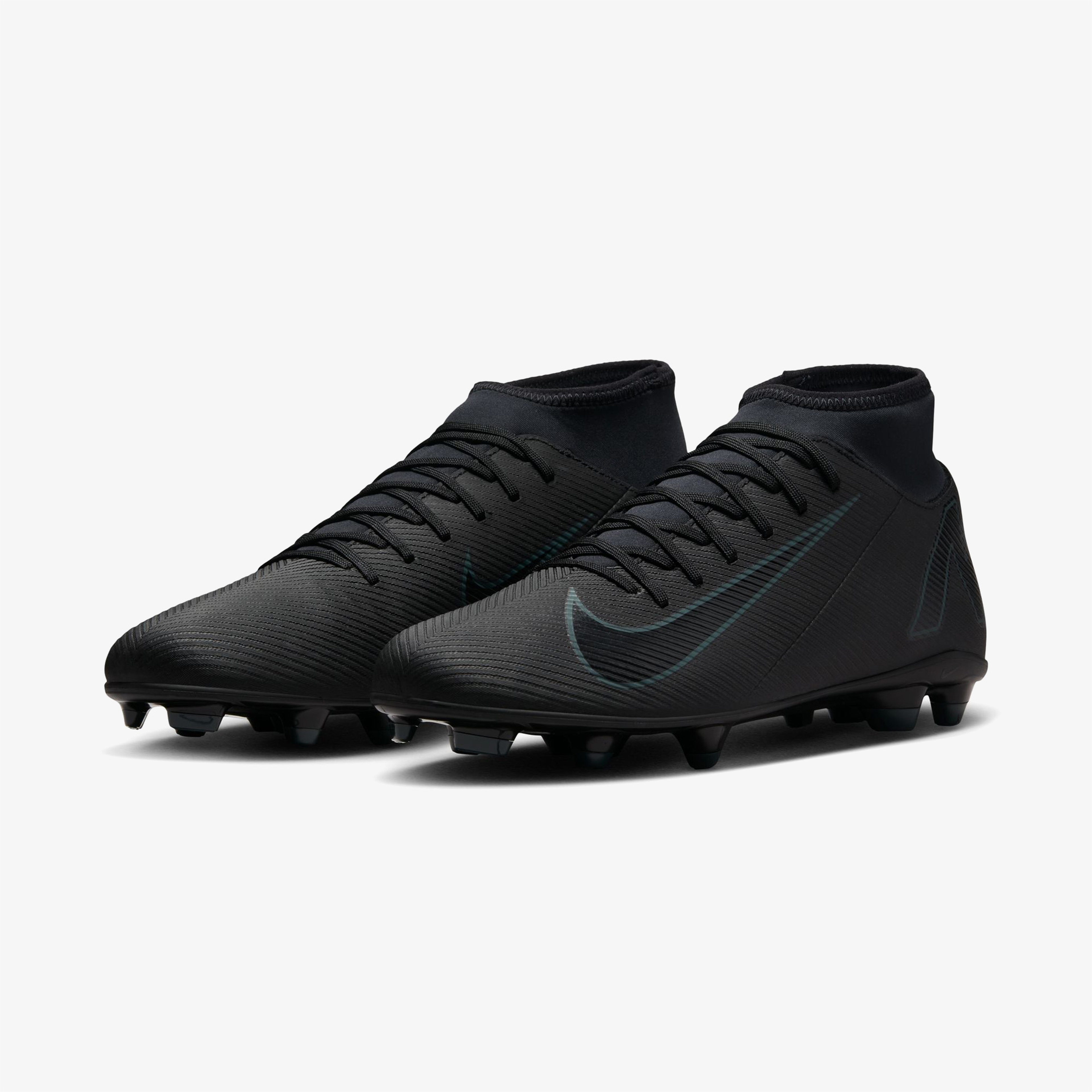Nike Mercurial Superfly Academy 10 Mg Erkek Siyah Bilekli Çim Saha Kramponu
