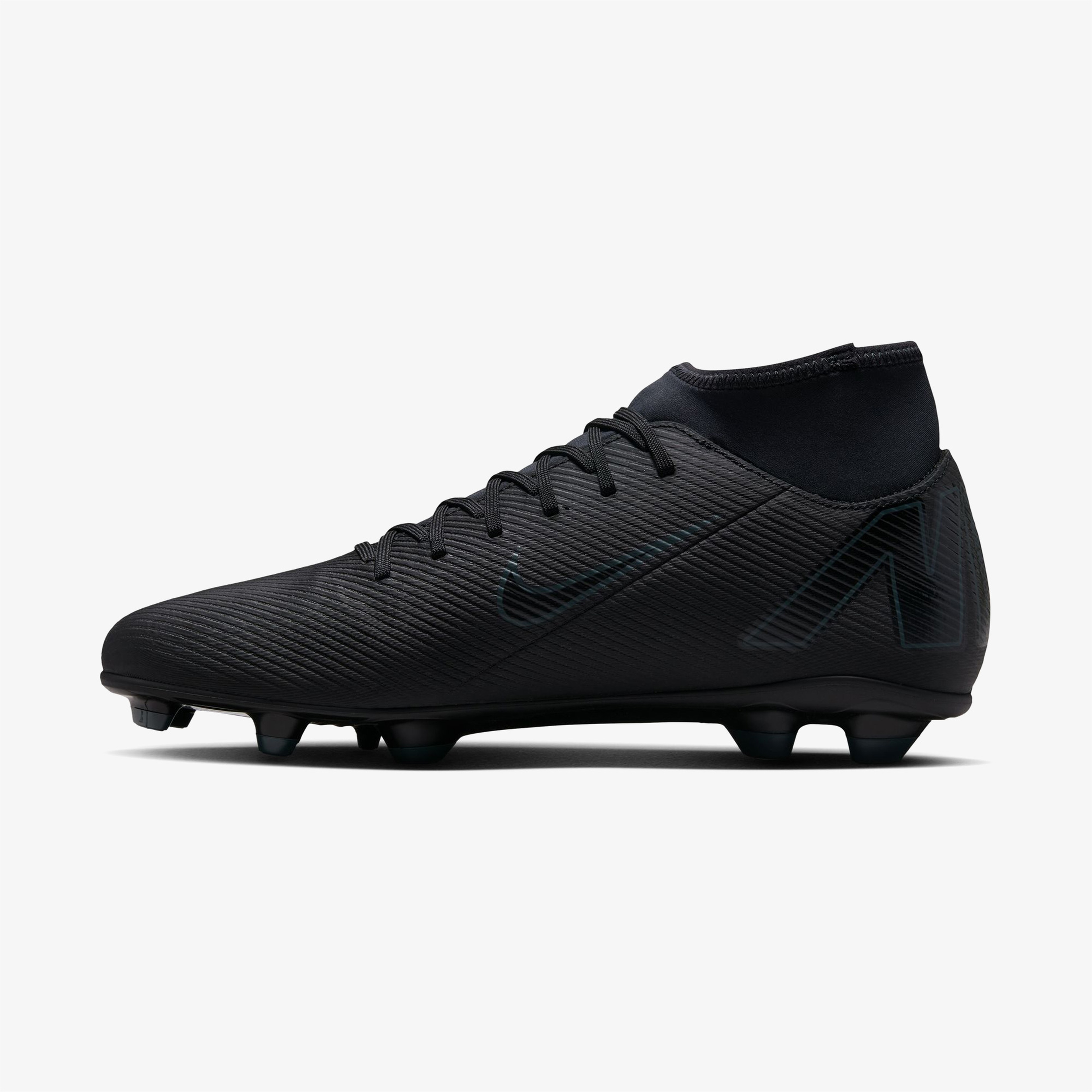 Nike Mercurial Superfly Academy 10 Mg Erkek Siyah Bilekli Çim Saha Kramponu