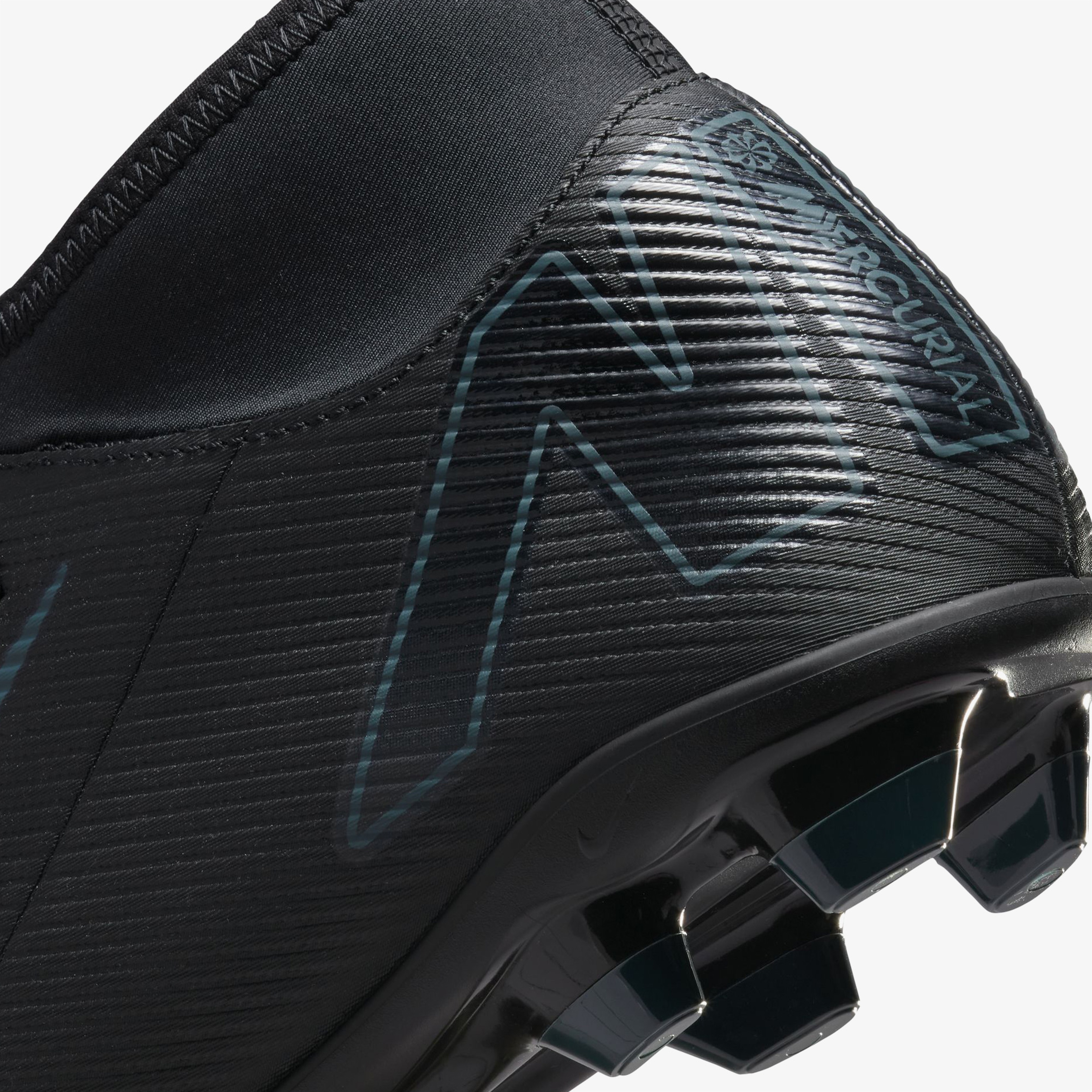 Nike Mercurial Superfly Academy 10 Mg Erkek Siyah Bilekli Çim Saha Kramponu