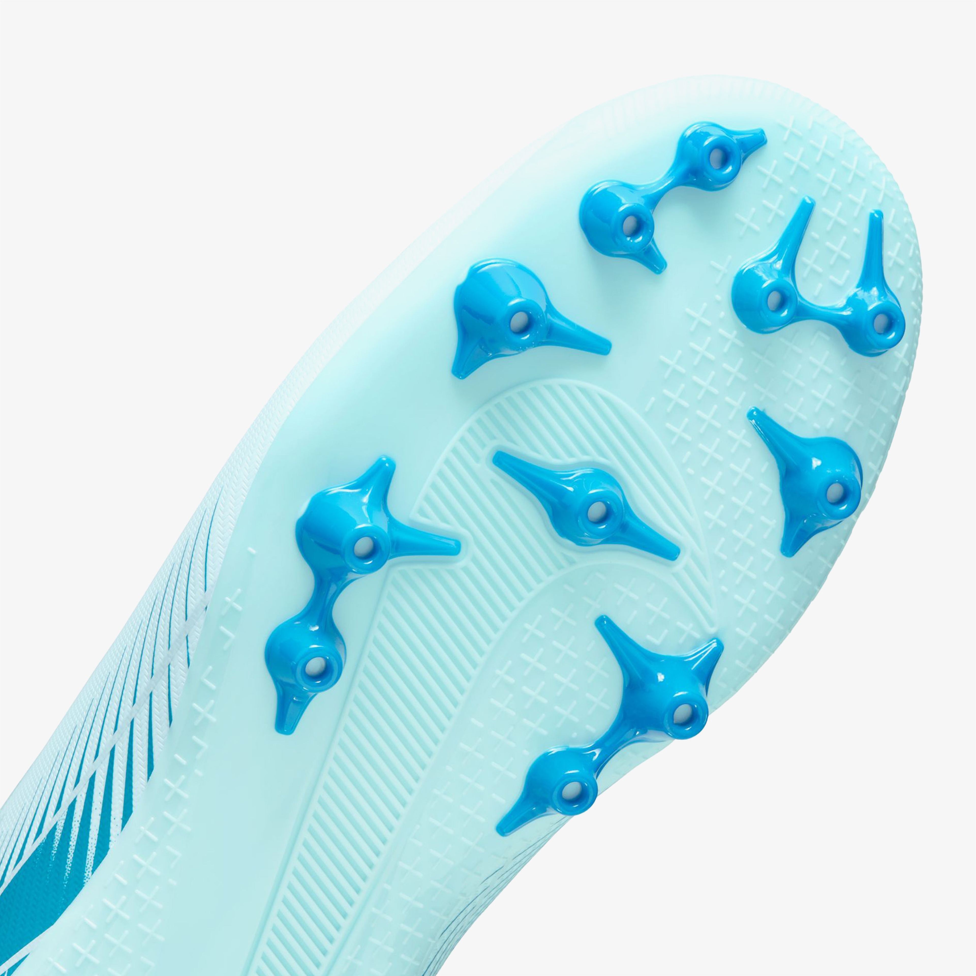 Nike Mercurial Superfly 10 Academy Ag Çocuk Mavi Çim Saha Kramponu