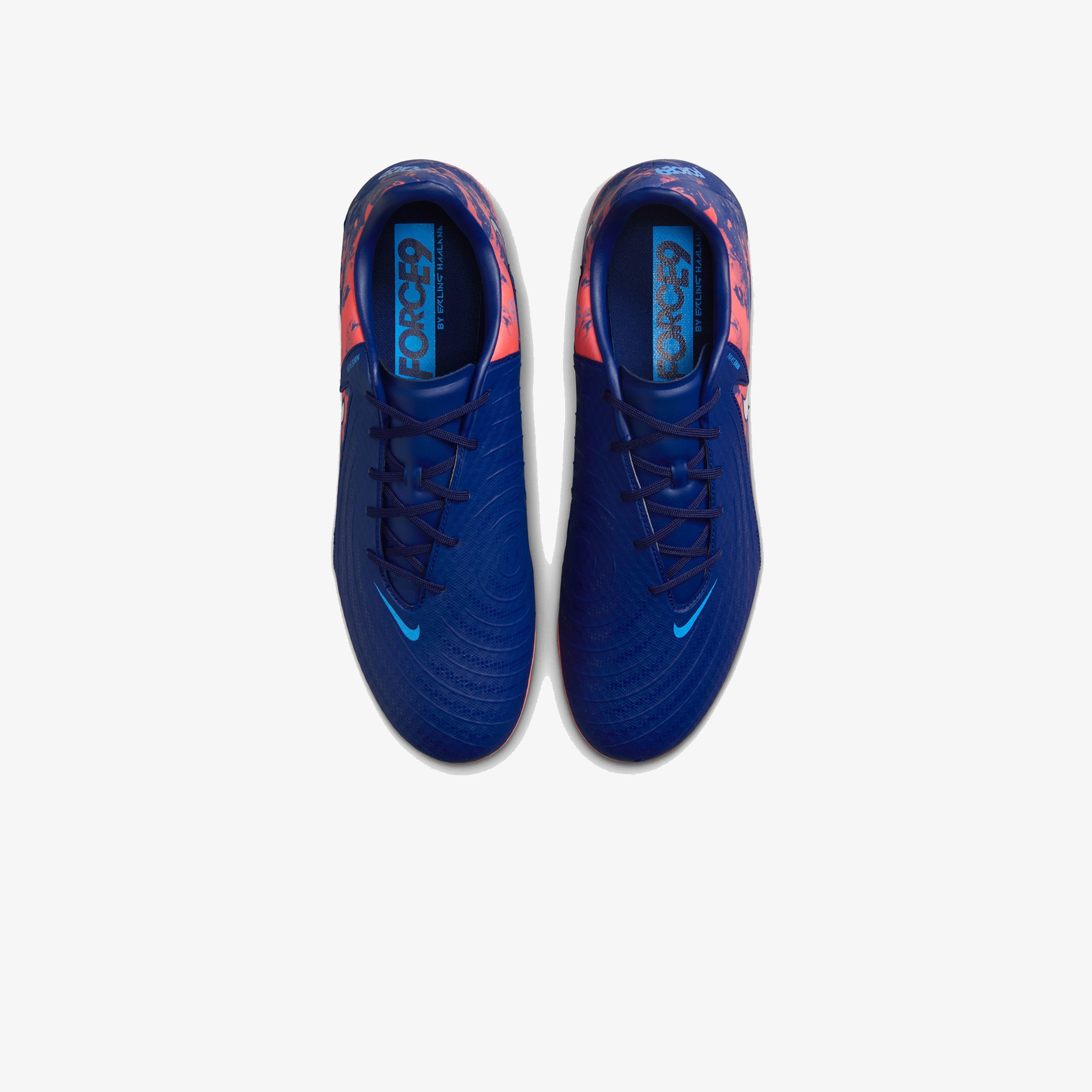 Nike Phantom GX 2 Academy Erling Haaland Erkek Mavi Çim Saha Kramponu