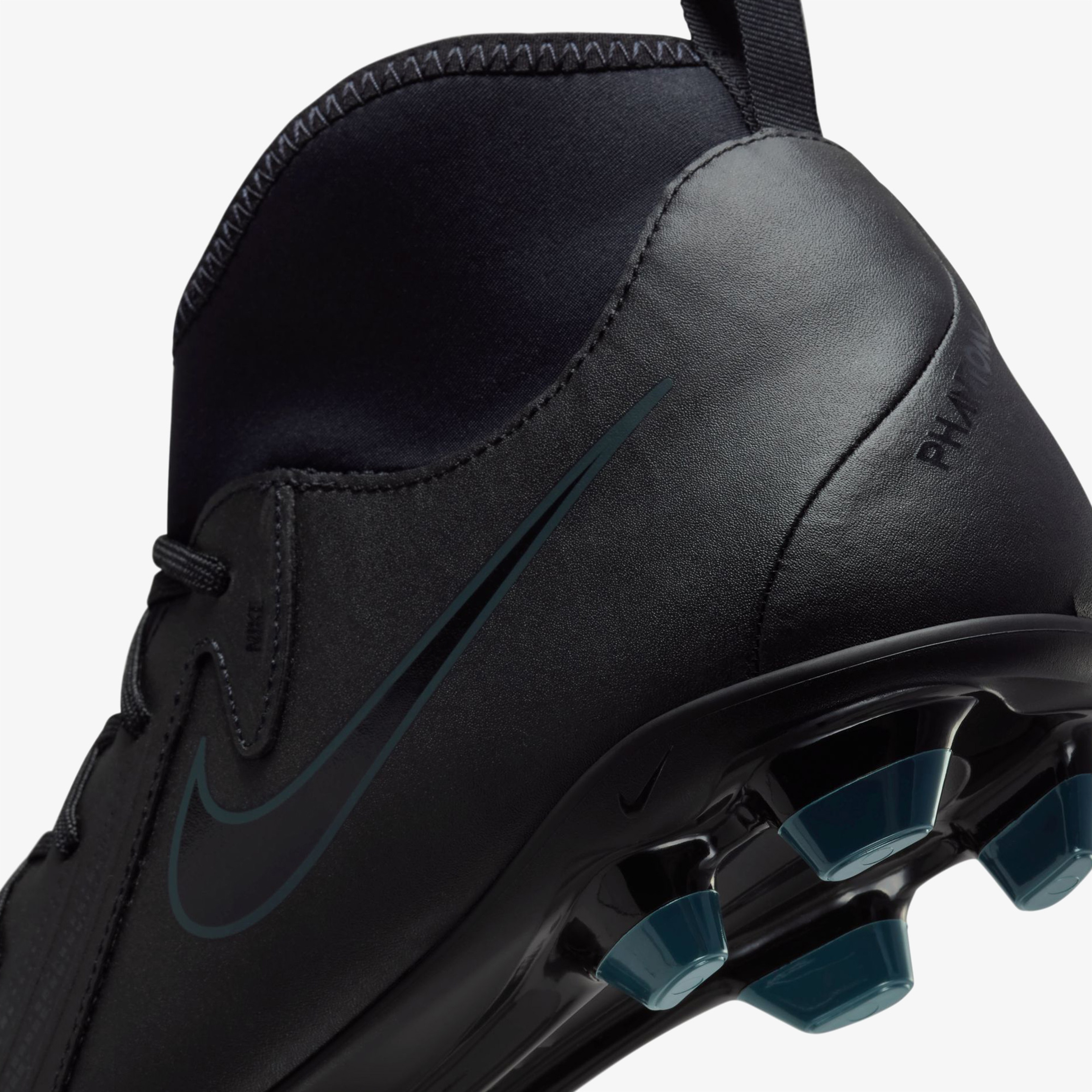 Nike Phantom Luna II Club Mg Erkek Siyah Bilekli Çim Saha Kramponu
