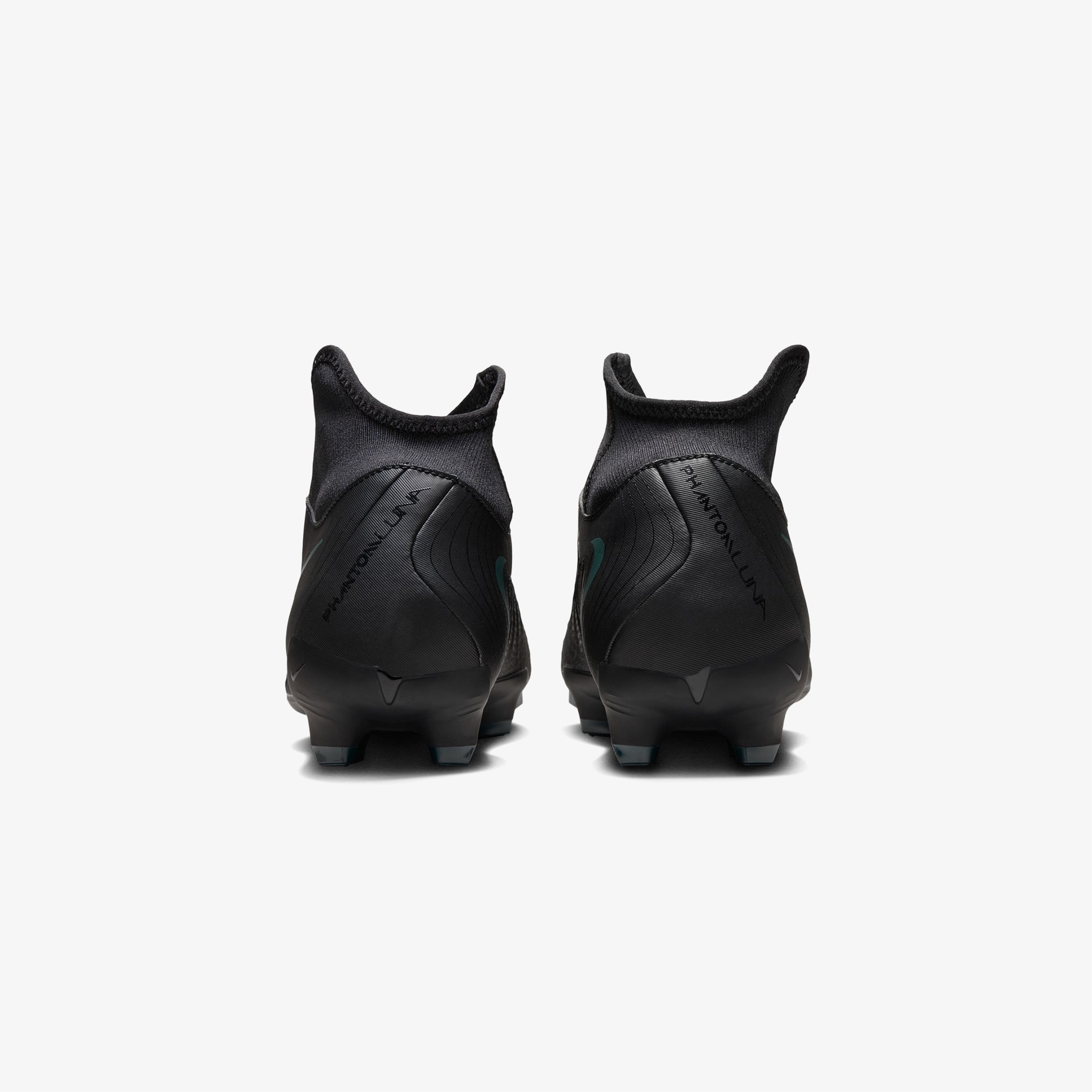 Nike Phantom Luna II Academy Fg/Mg Erkek Siyah Bilekli Çim Saha Kramponu