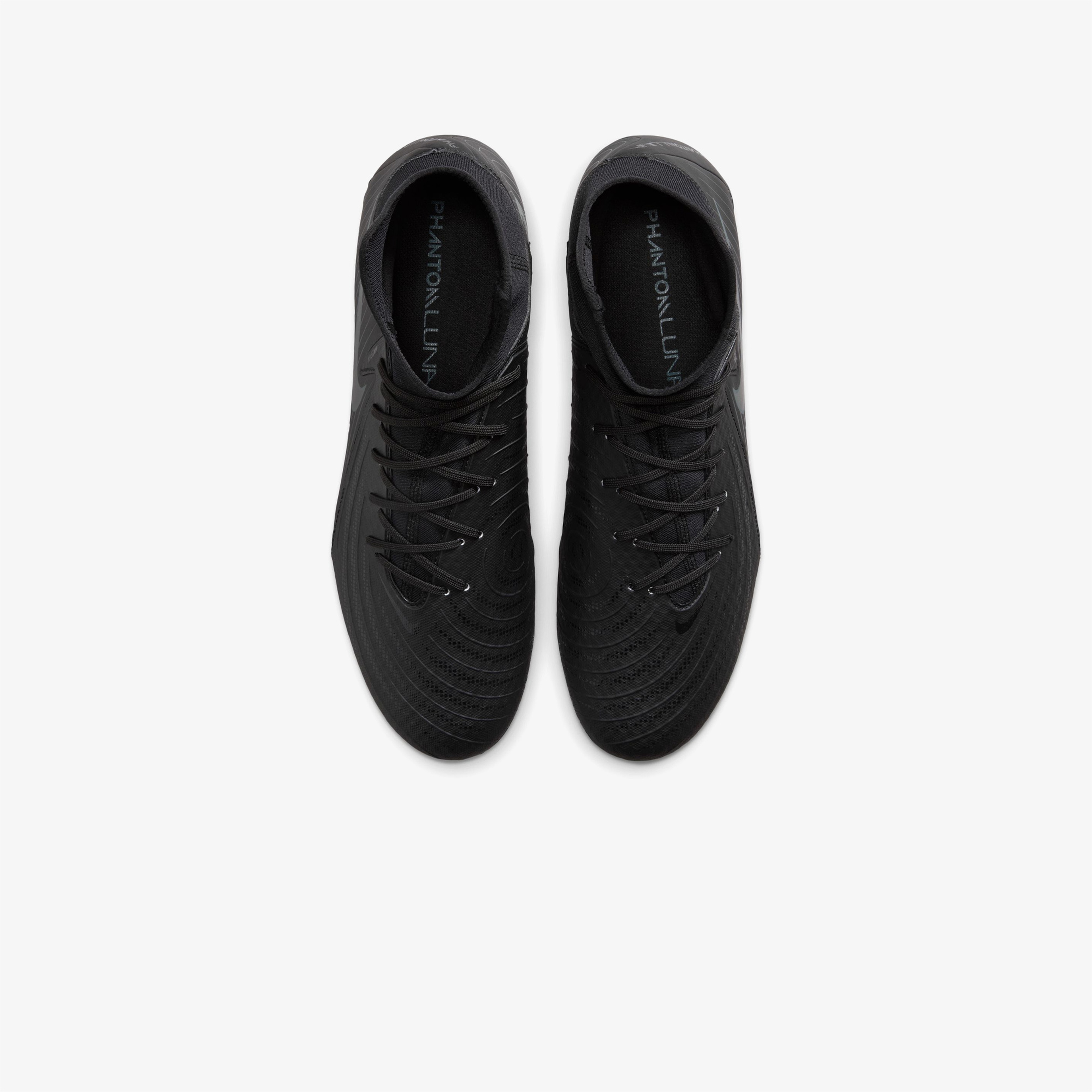 Nike Phantom Luna II Academy Fg/Mg Erkek Siyah Bilekli Çim Saha Kramponu