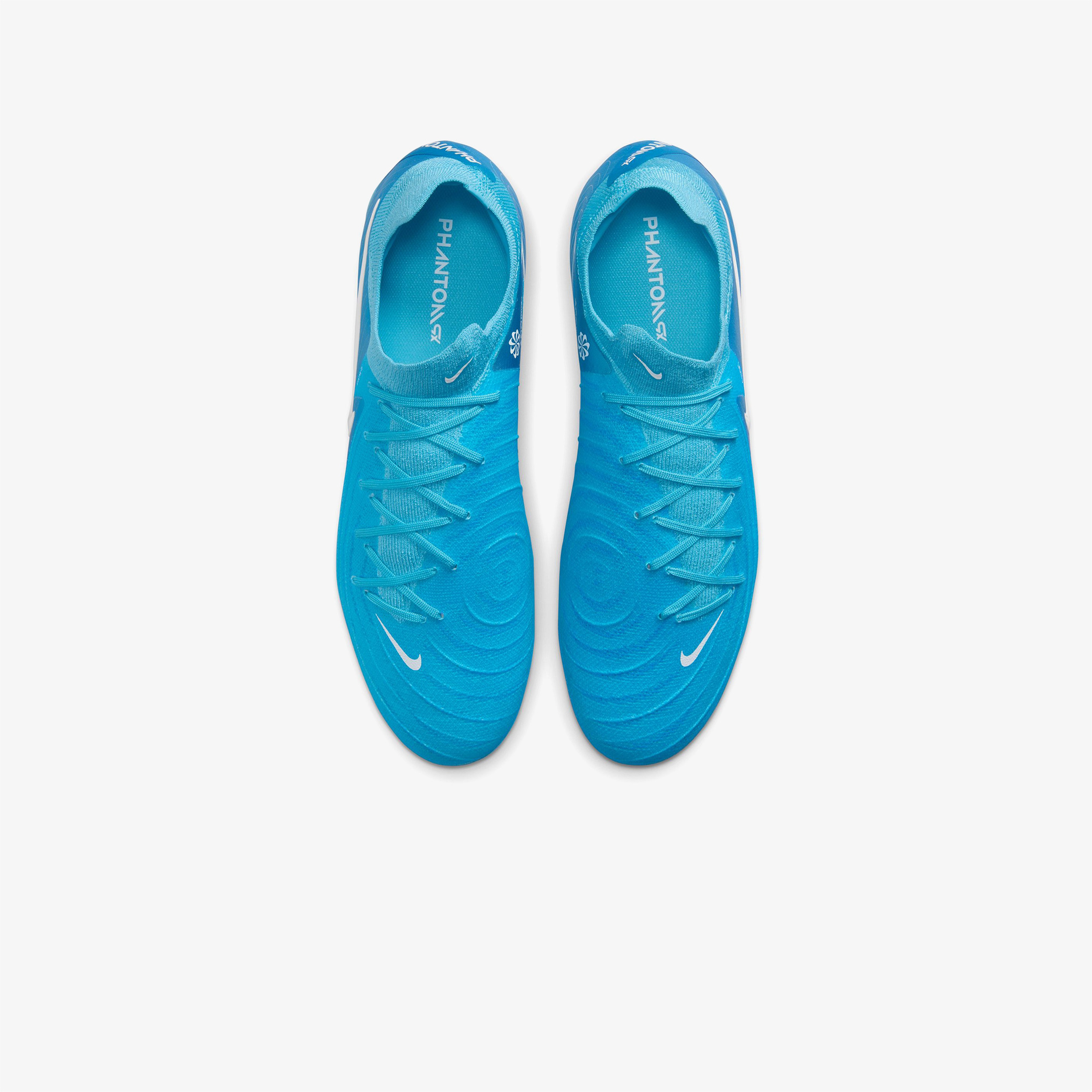 Nike Phantom GX II Pro Fg Erkek Mavi Çim Saha Kramponu
