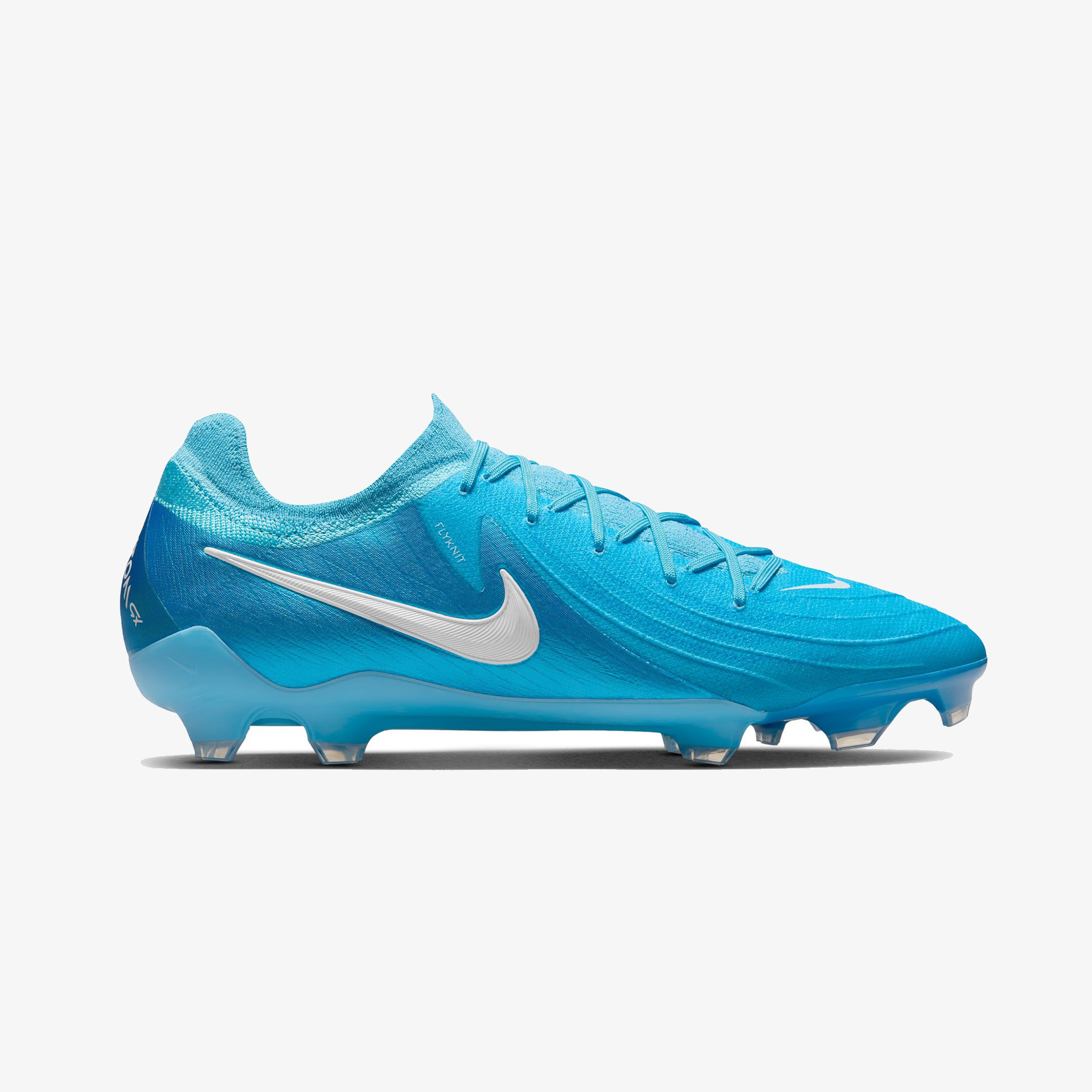 Nike Phantom GX II Pro Fg Erkek Mavi Çim Saha Kramponu