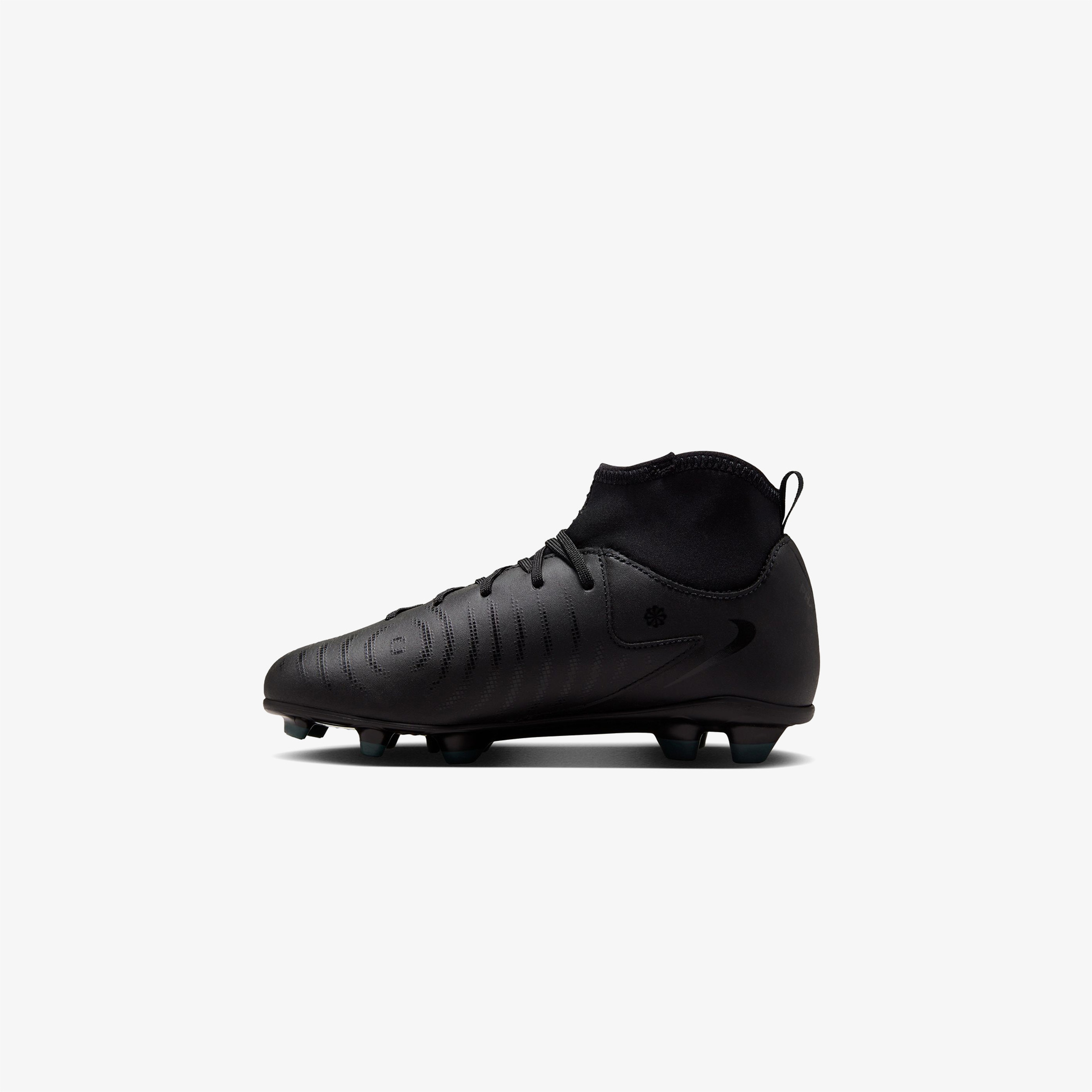 Nike Phantom Luna II Club Jr Çocuk Siyah Bilekli Çim Saha Kramponu