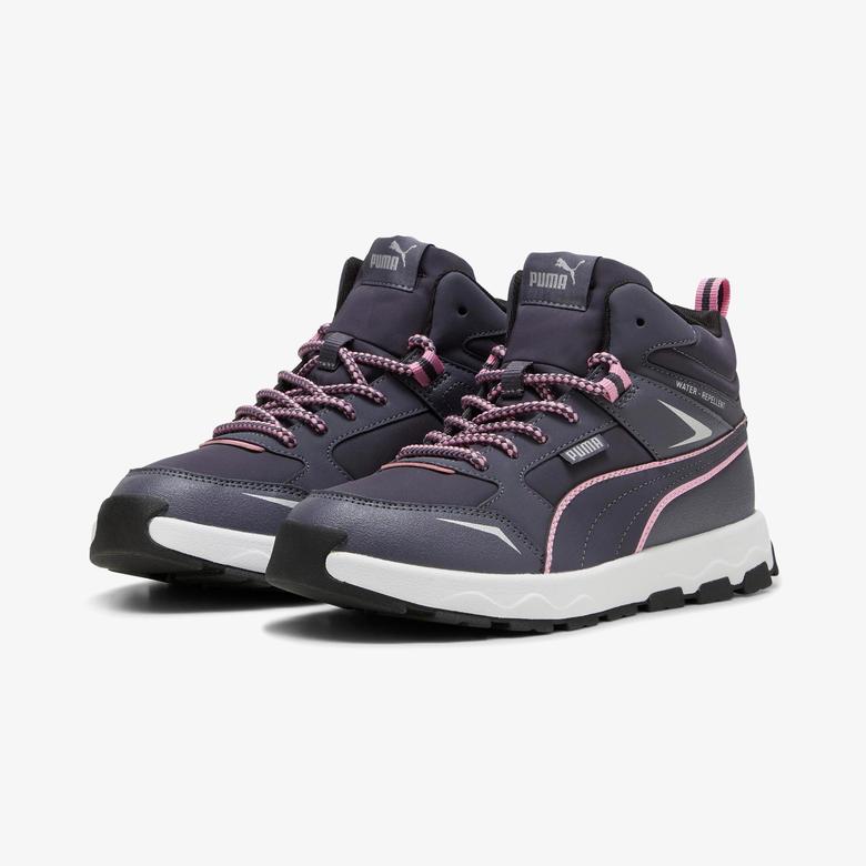 Puma Evolve Trail Jr Çocuk Gri Spor Ayakkabı