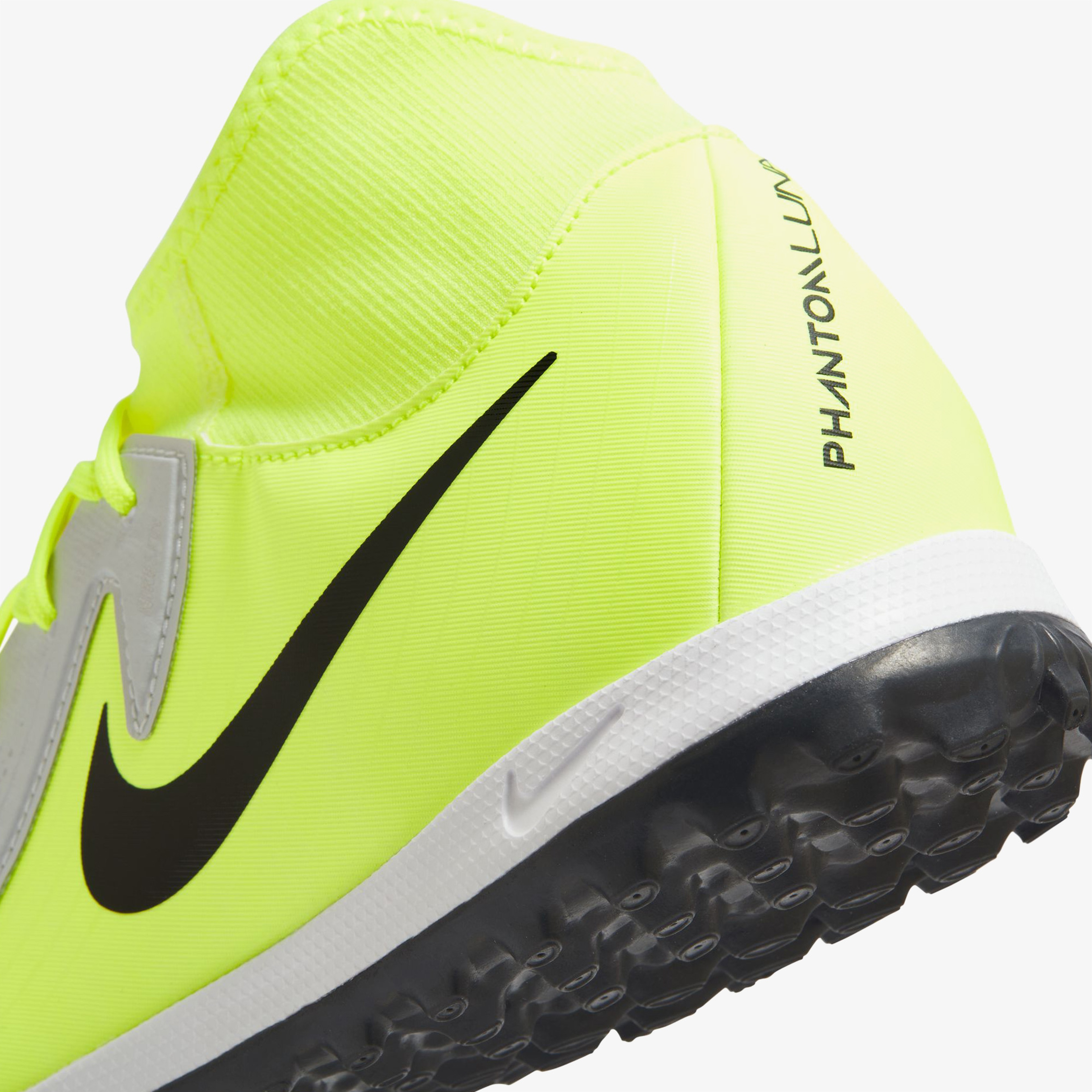 Nike Phantom Luna II Academy Tf Erkek Sarı Bilekli Halı Saha Kramponu