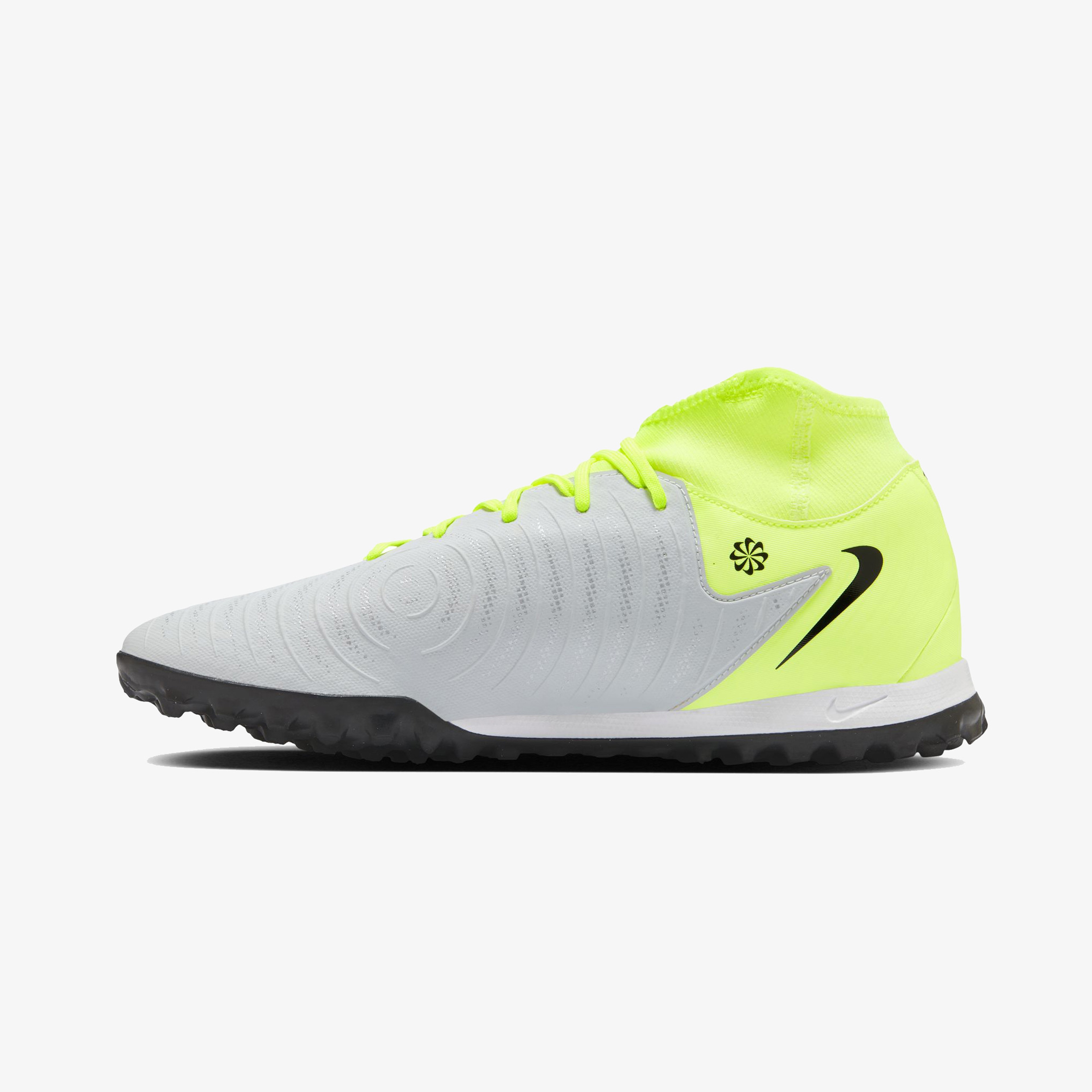 Nike Phantom Luna II Academy Tf Erkek Sarı Bilekli Halı Saha Kramponu