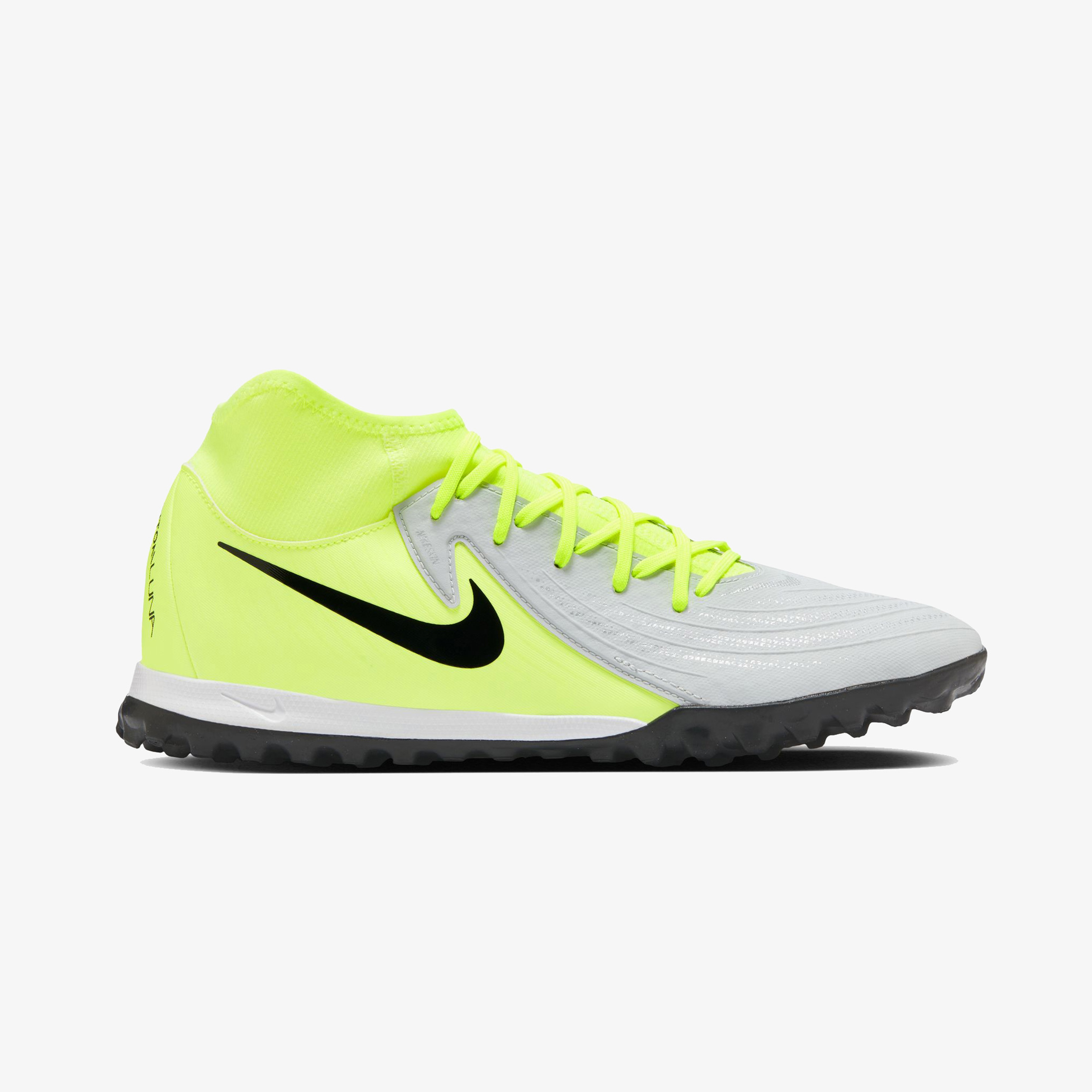 Nike Phantom Luna II Academy Tf Erkek Sarı Bilekli Halı Saha Kramponu