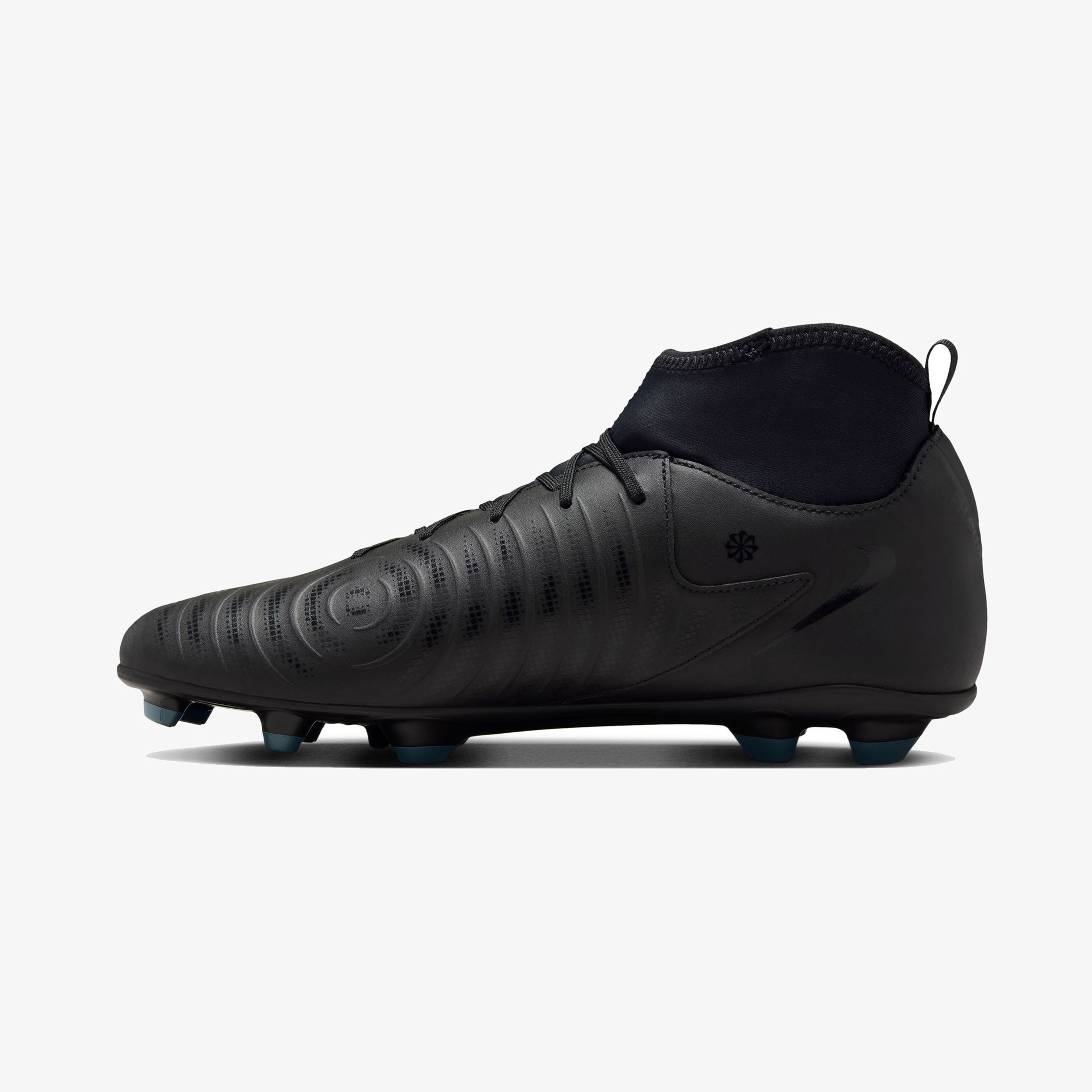 Nike Phantom Luna II Club Mg Erkek Siyah Bilekli Çim Saha Kramponu