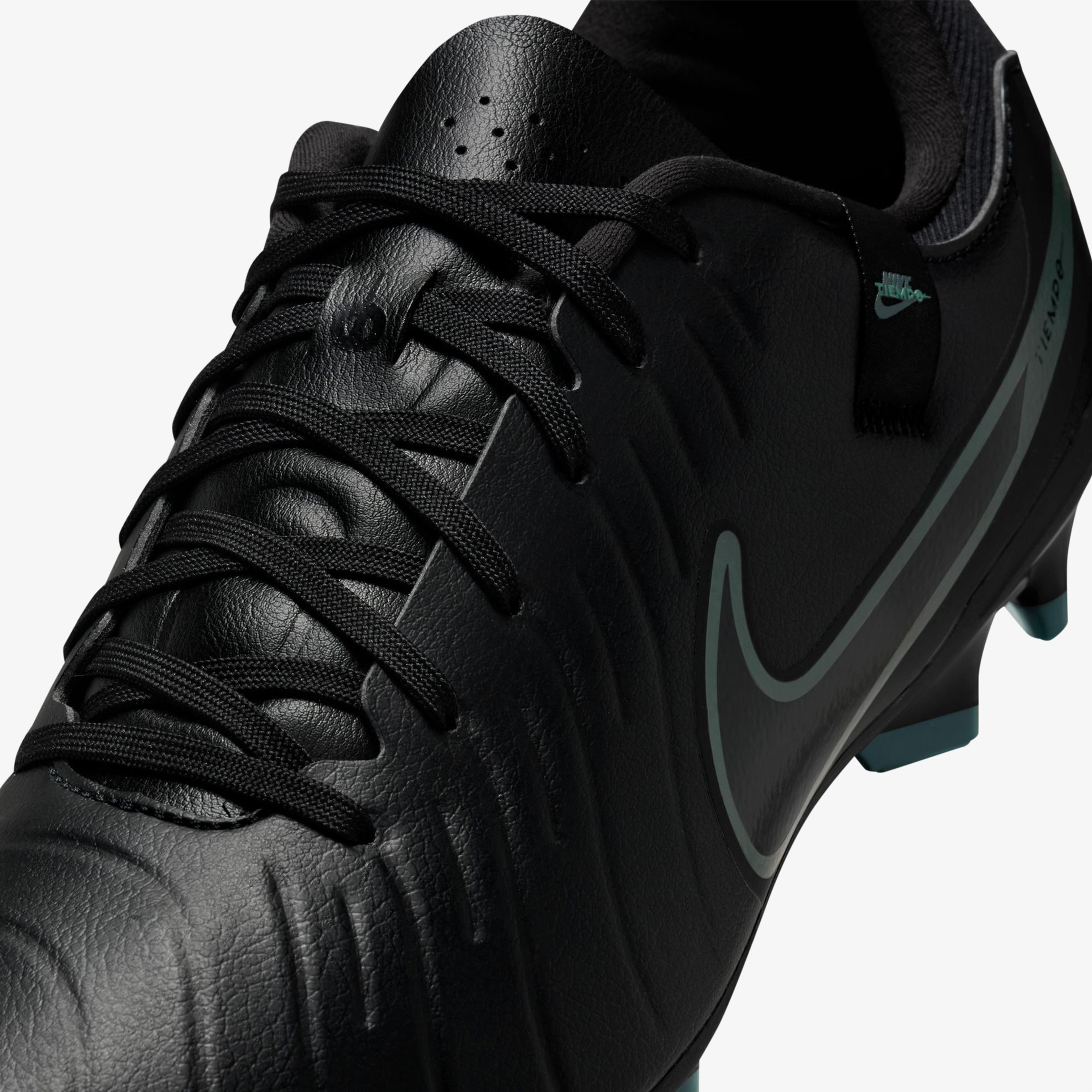 Nike Tiempo Legend 10 Fg-Mg Erkek Siyah Halı Saha Kramponu