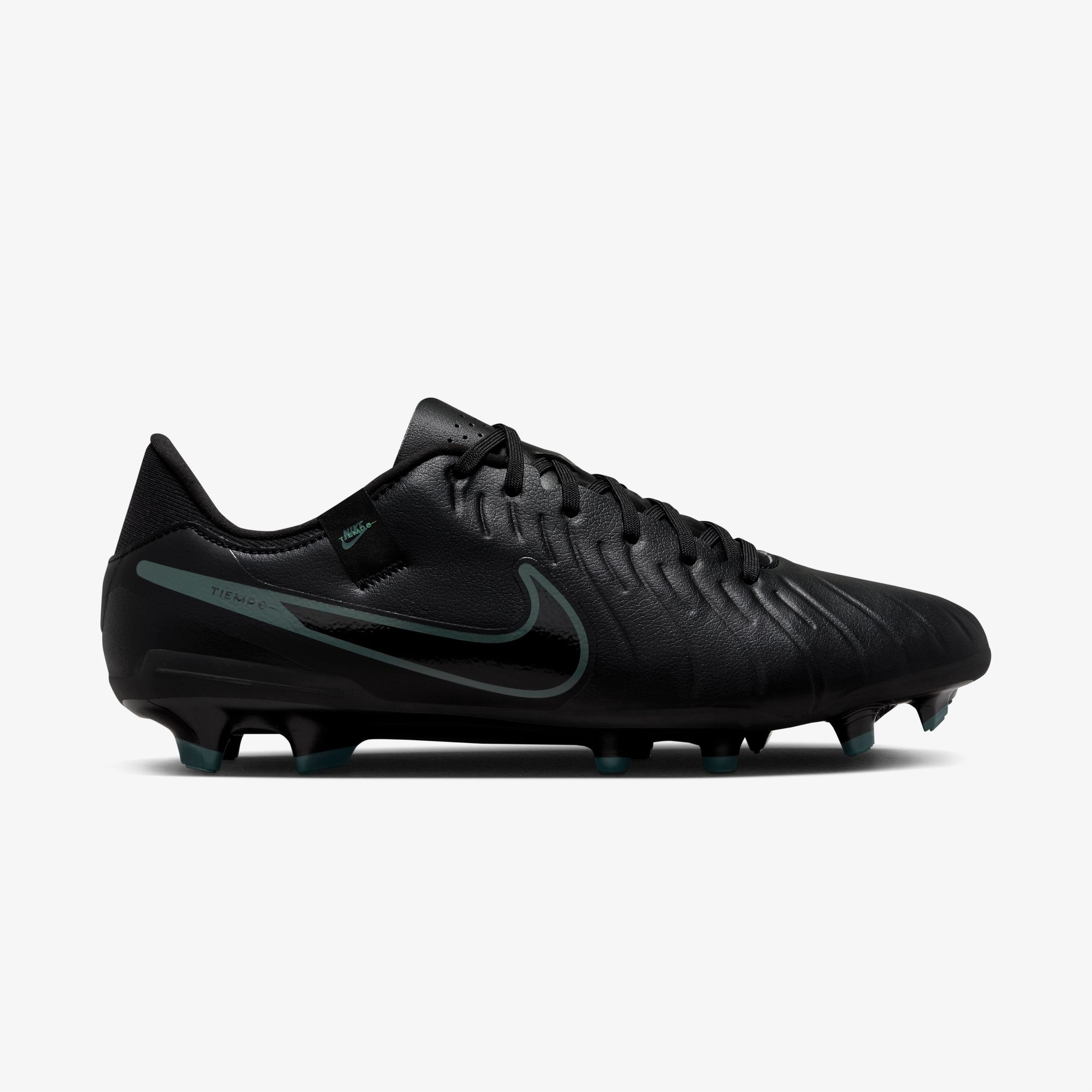 Nike Tiempo Legend 10 Fg-Mg Erkek Siyah Halı Saha Kramponu