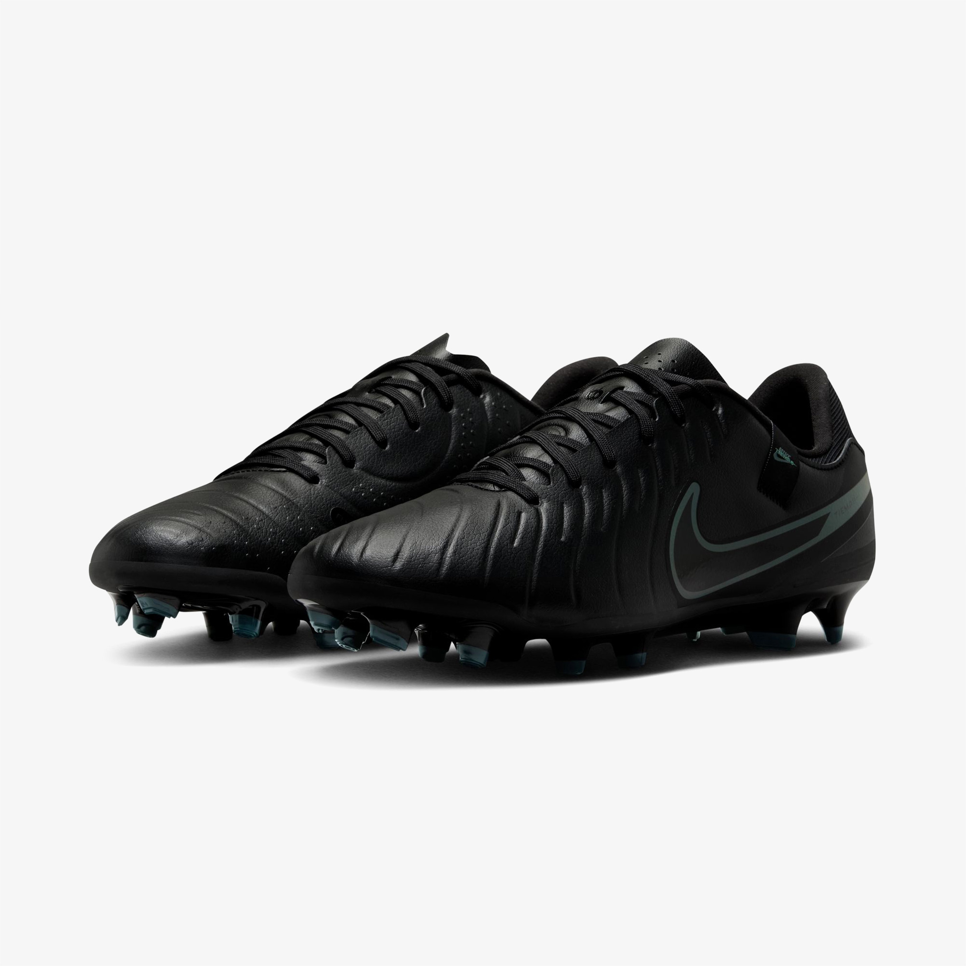 Nike Tiempo Legend 10 Fg-Mg Erkek Siyah Halı Saha Kramponu