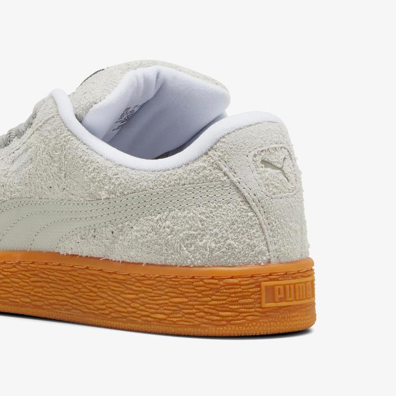 Puma Suede Xl Hairy Kadın Gri Spor Ayakkabı