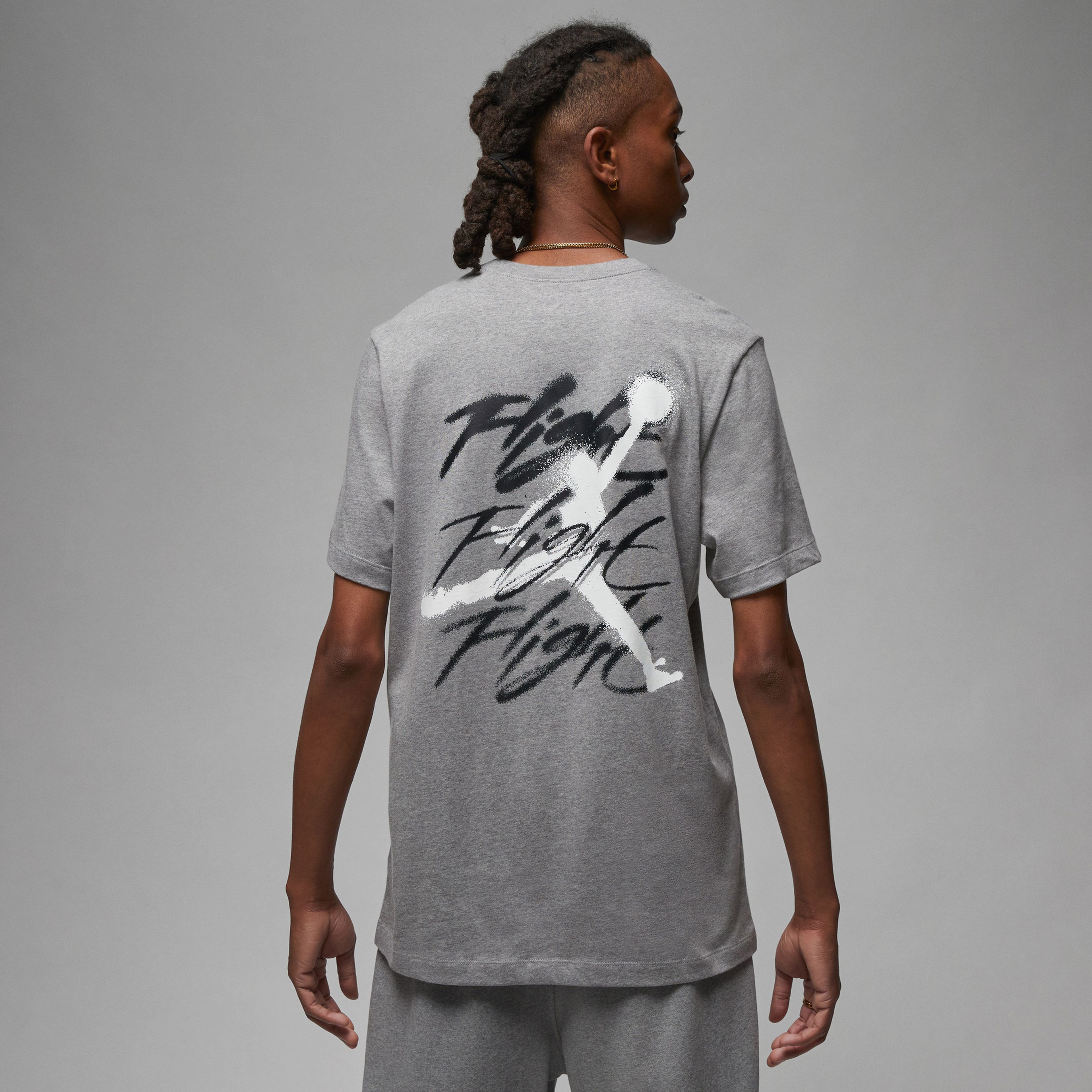 Jordan Erkek Gri Kısa Kollu T-Shirt