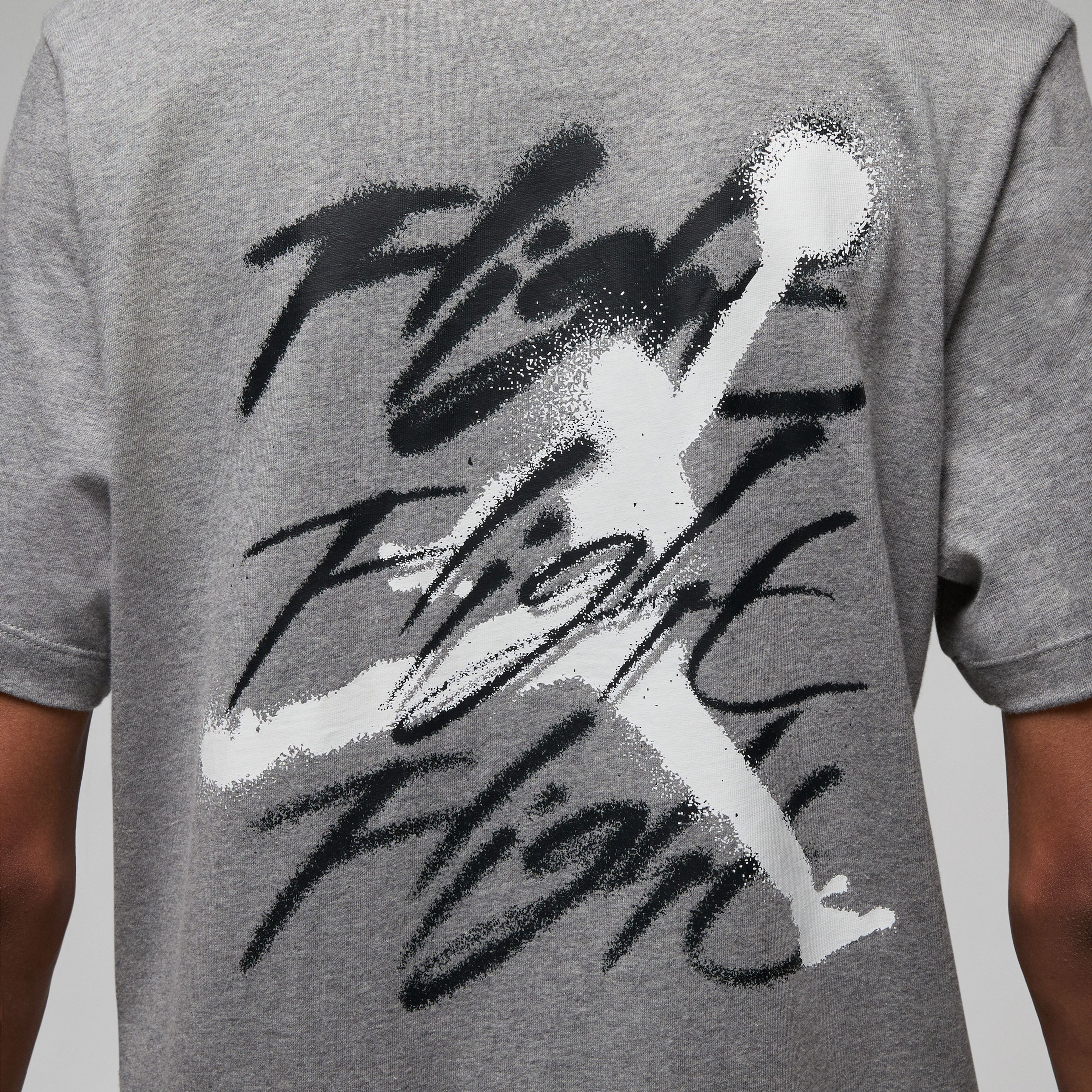 Jordan Erkek Gri Kısa Kollu T-Shirt