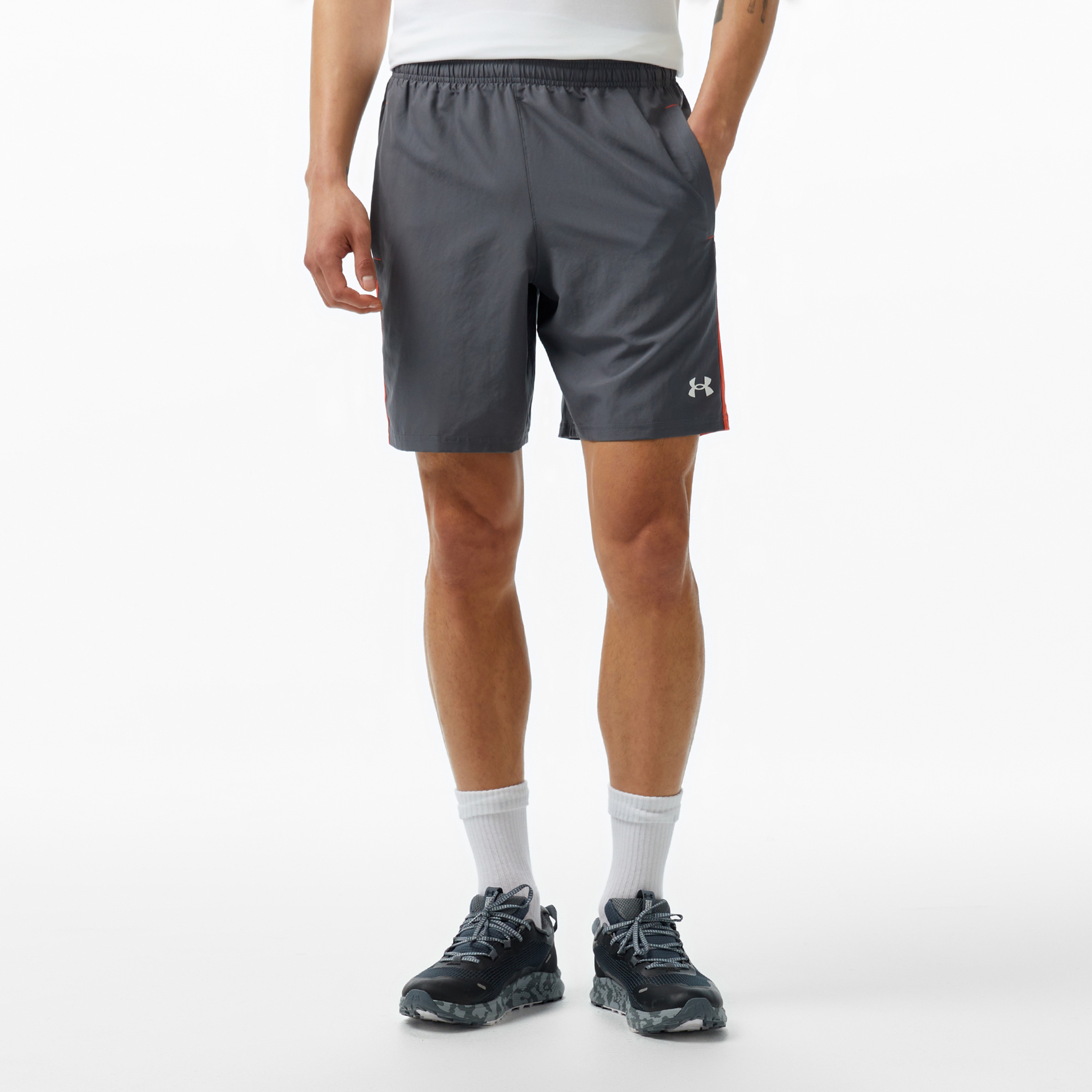 Under Armour Tech Utility Erkek Siyah Koşu Şortu