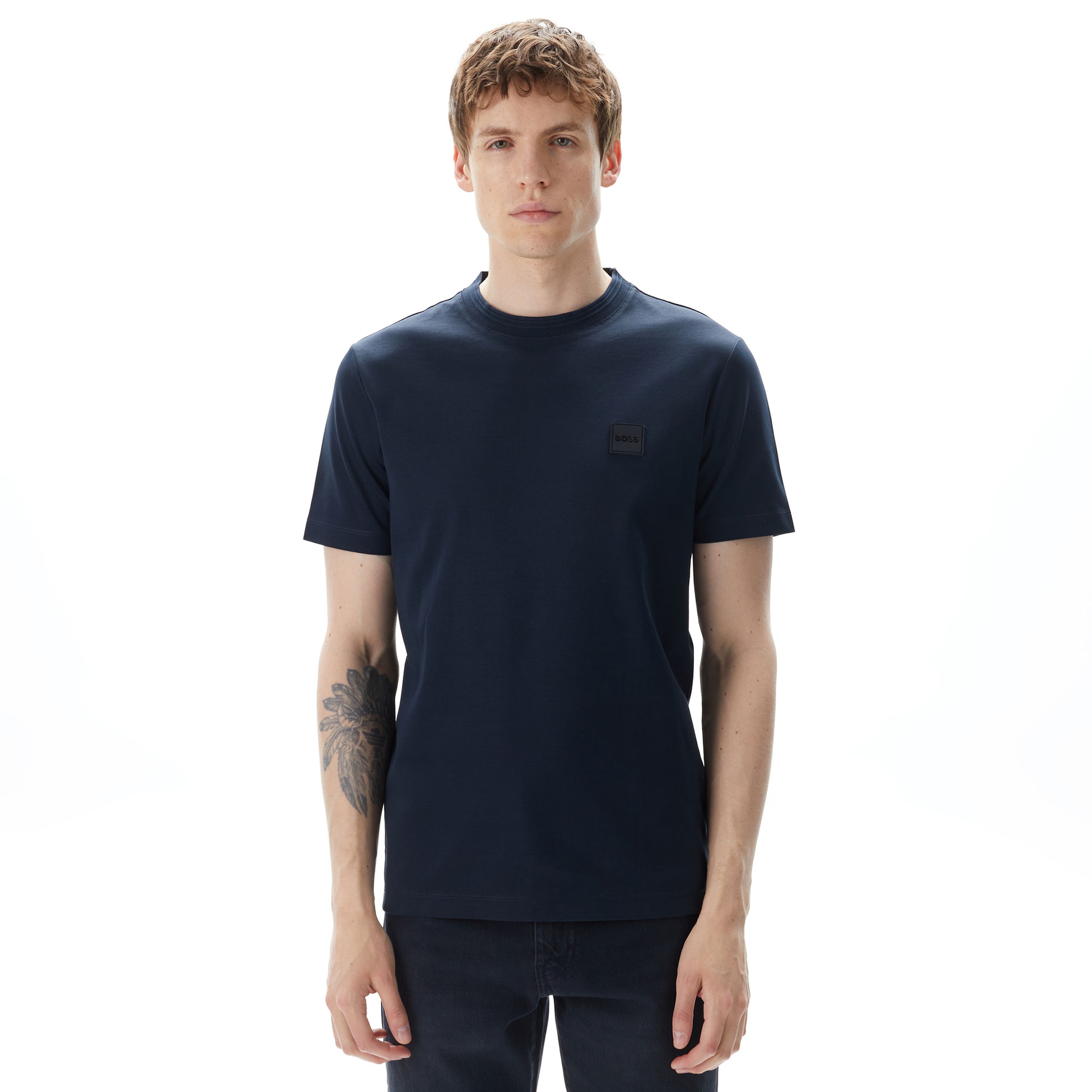 Boss Tiburt 278 Erkek Lacivert T-Shirt