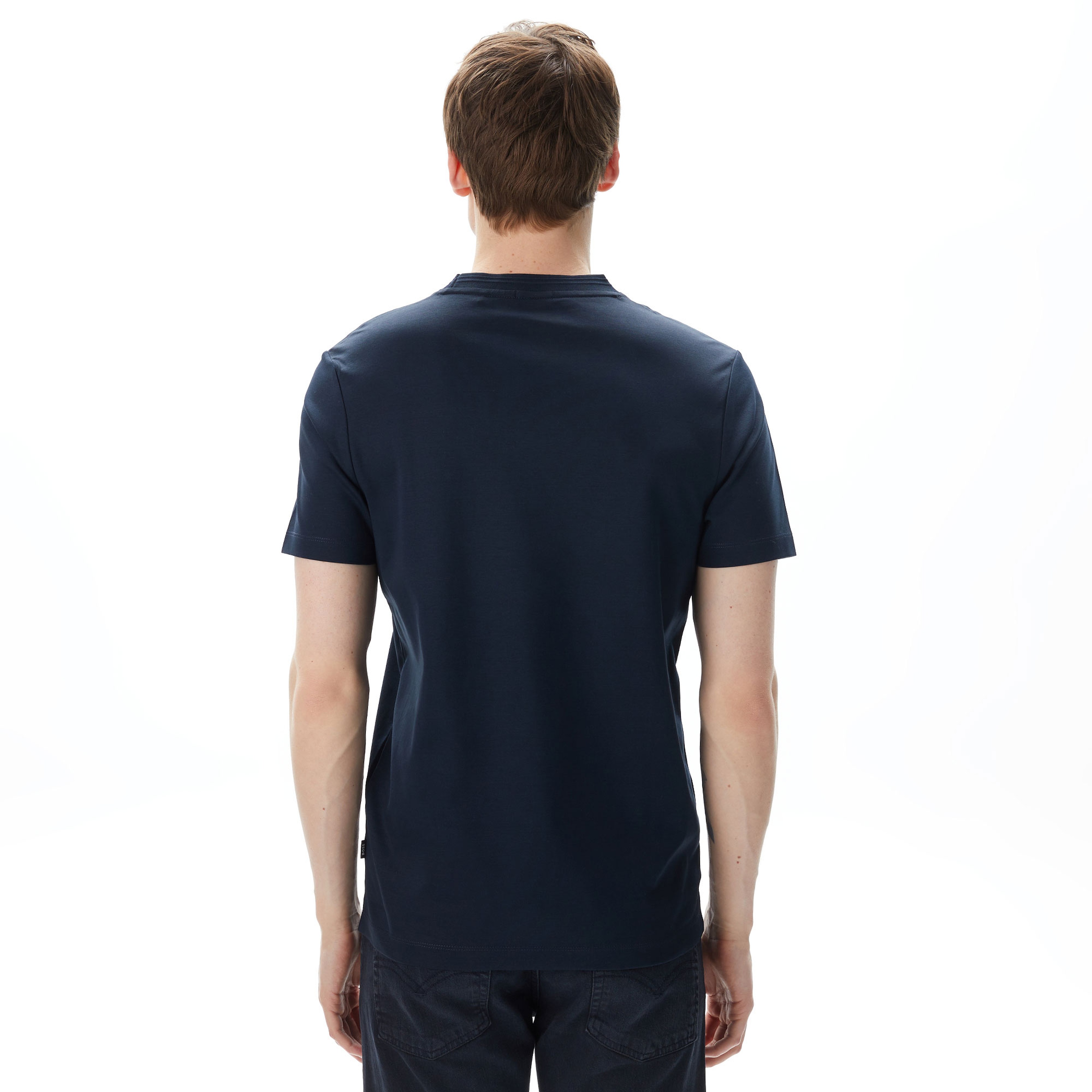 Boss Tiburt 278 Erkek Lacivert T-Shirt