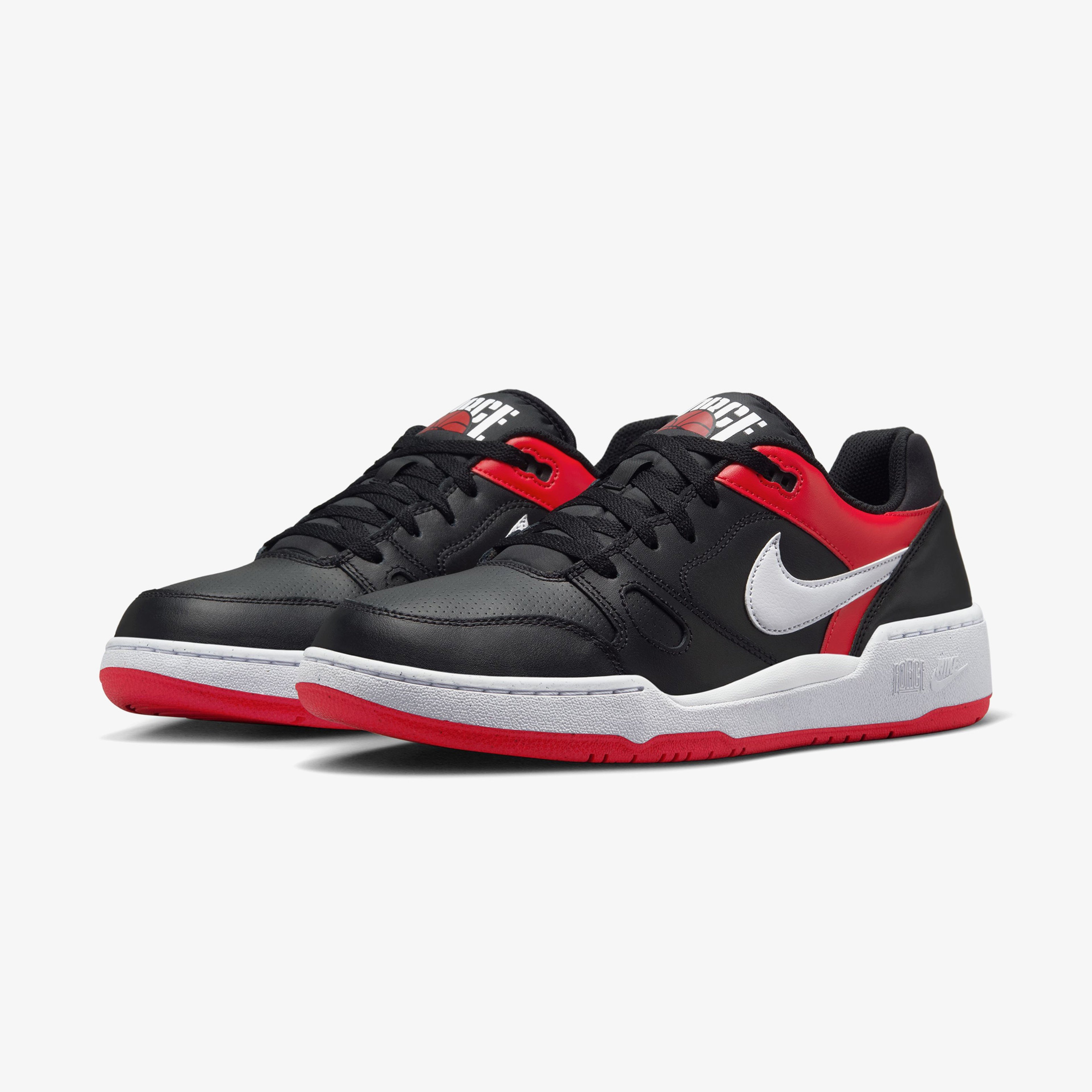 Nike Full Force Low Erkek Siyah Sneaker