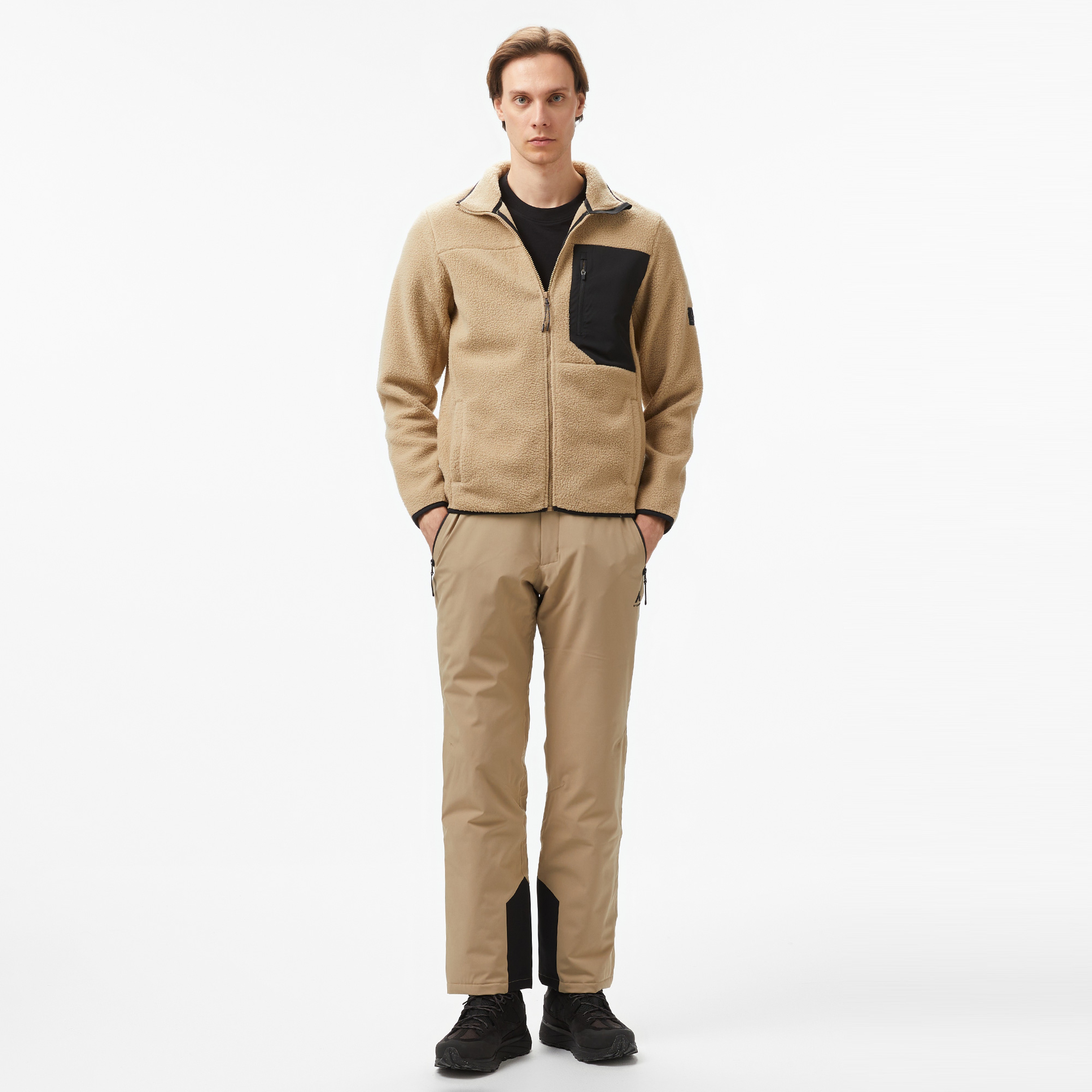 Mc Kinley Ello Fleece Erkek Bej Polar Ceket