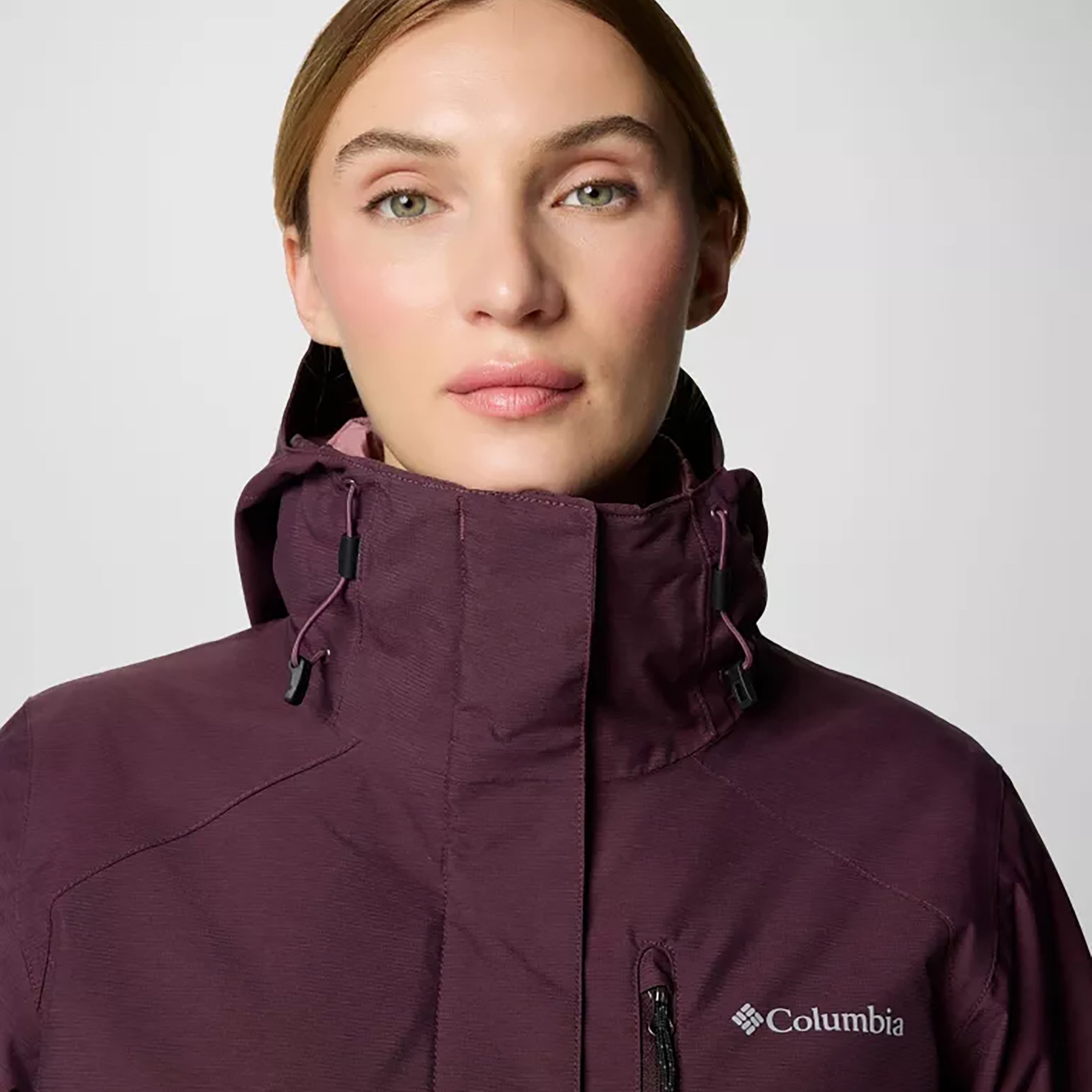 Columbia Whirlibird V Interchange Kadın Bordo Ceket