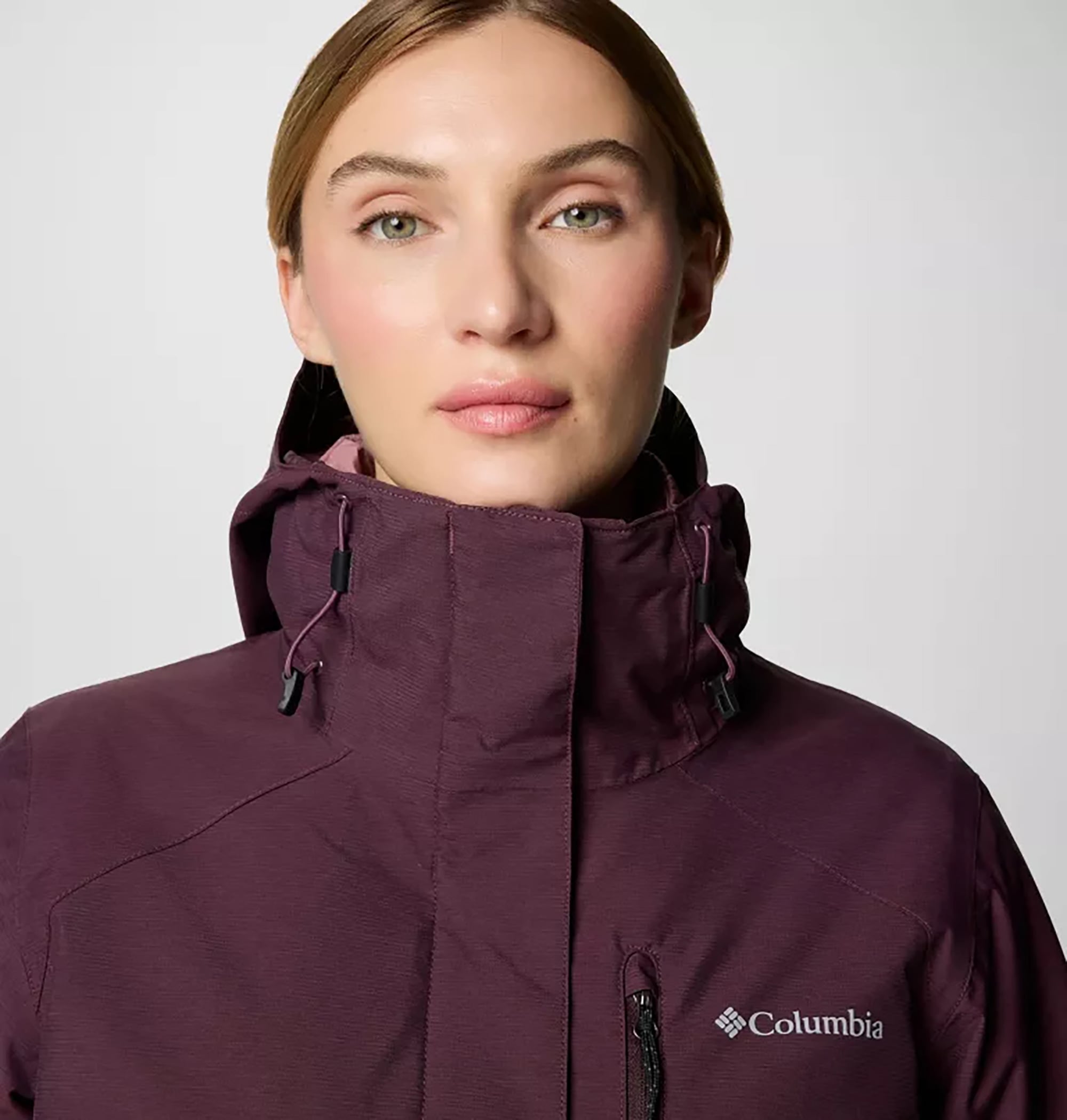 Columbia Whirlibird V Interchange Kadın Bordo Ceket