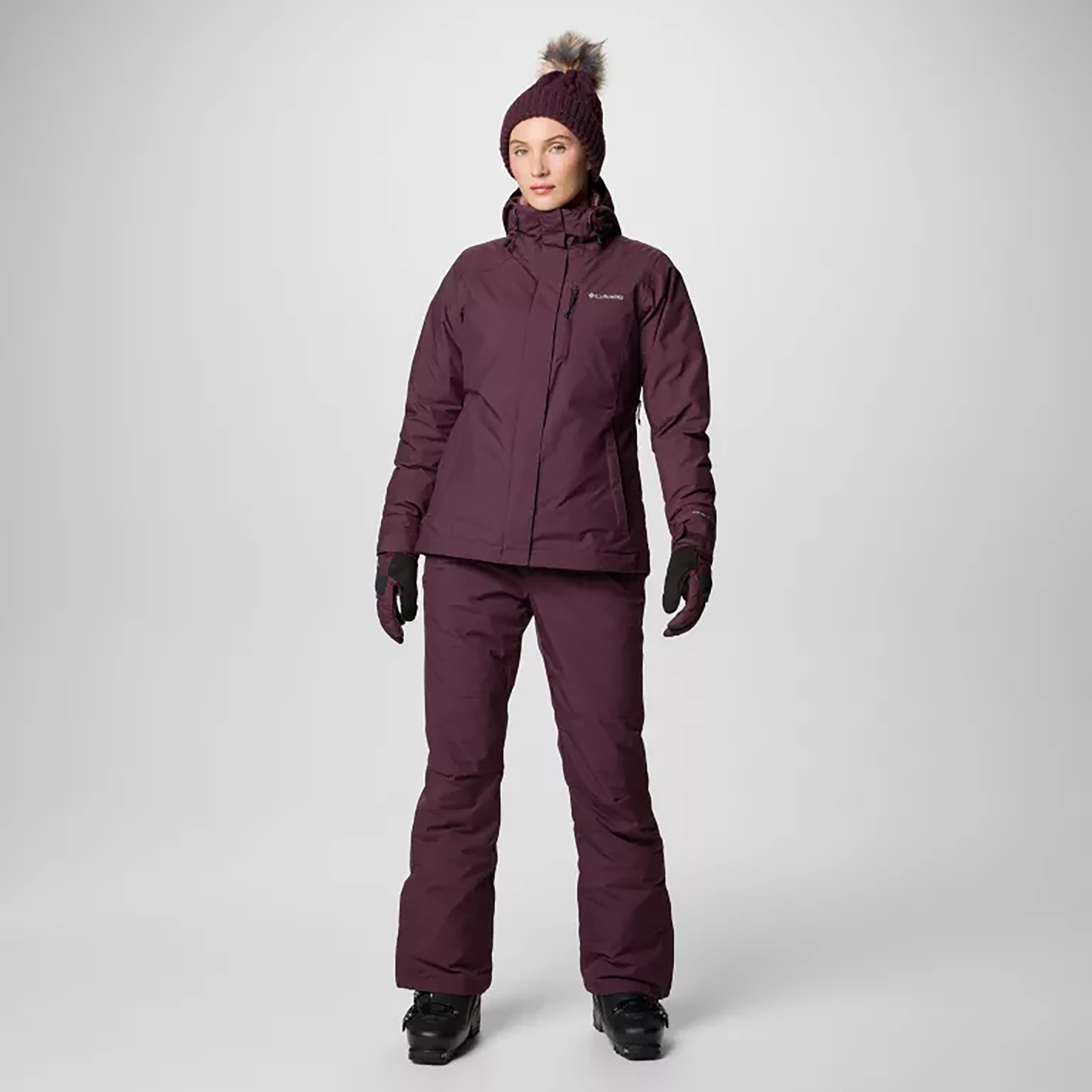 Columbia Whirlibird V Interchange Kadın Bordo Ceket