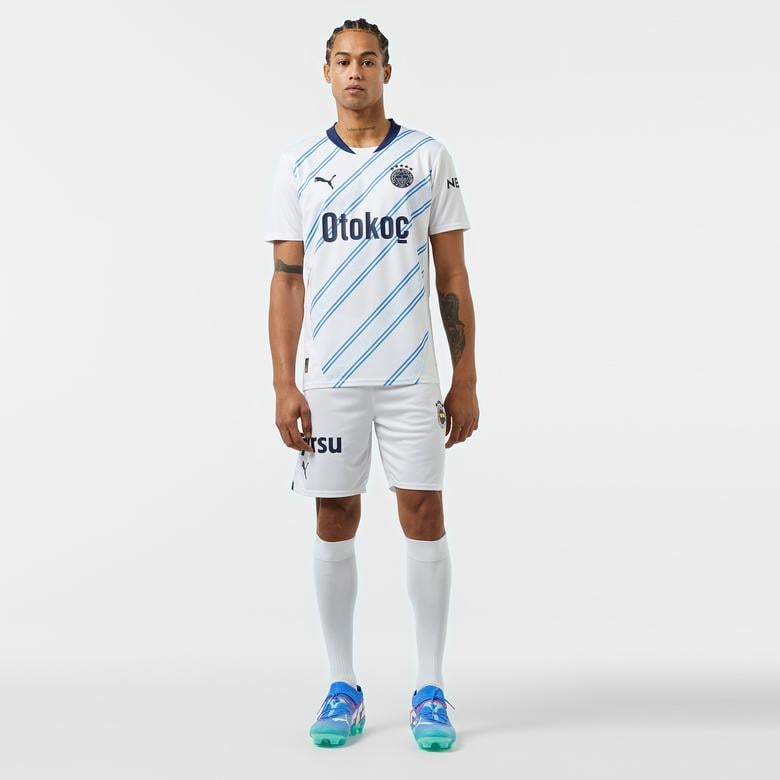 Puma Fenerbahçe SK 24-25 Deplasman Erkek Beyaz Futbol Forması