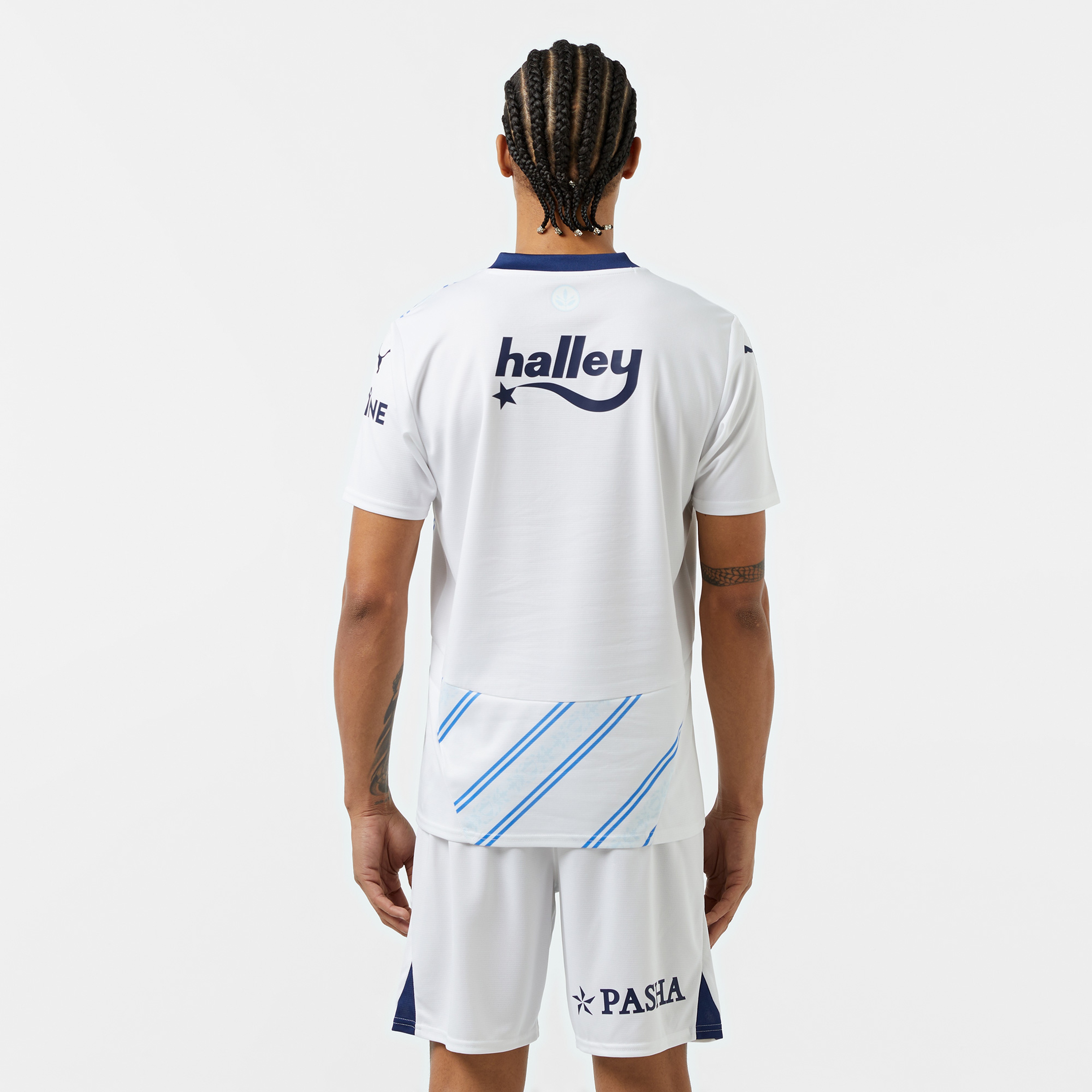 Puma Fenerbahçe SK 24-25 Deplasman Erkek Beyaz Futbol Forması