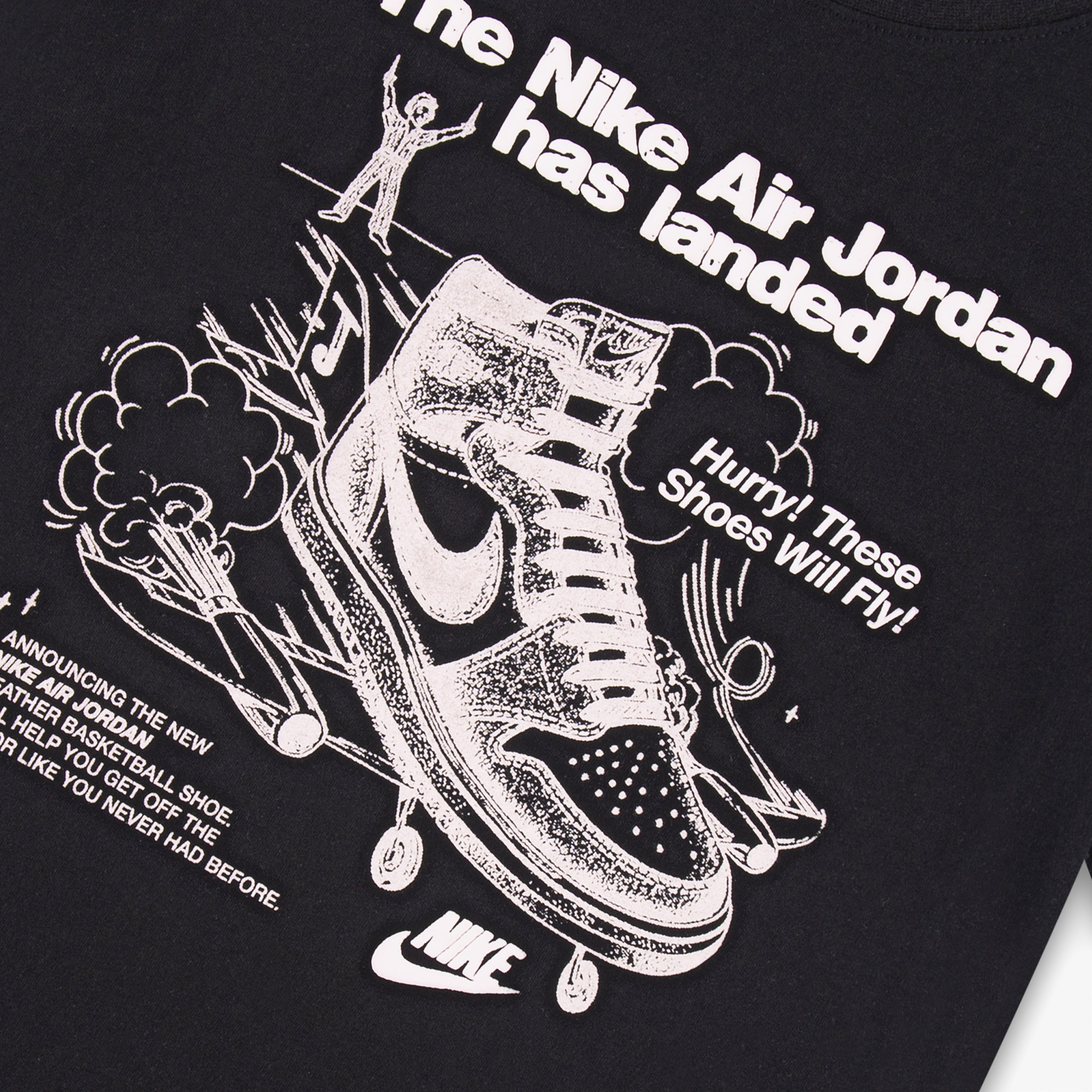 Jordan Graphic Çocuk Siyah Günlük T-Shirt