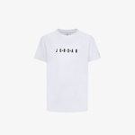 Jordan MJ Wordmark EMB Crew Çocuk Beyaz Günlük T-Shirt