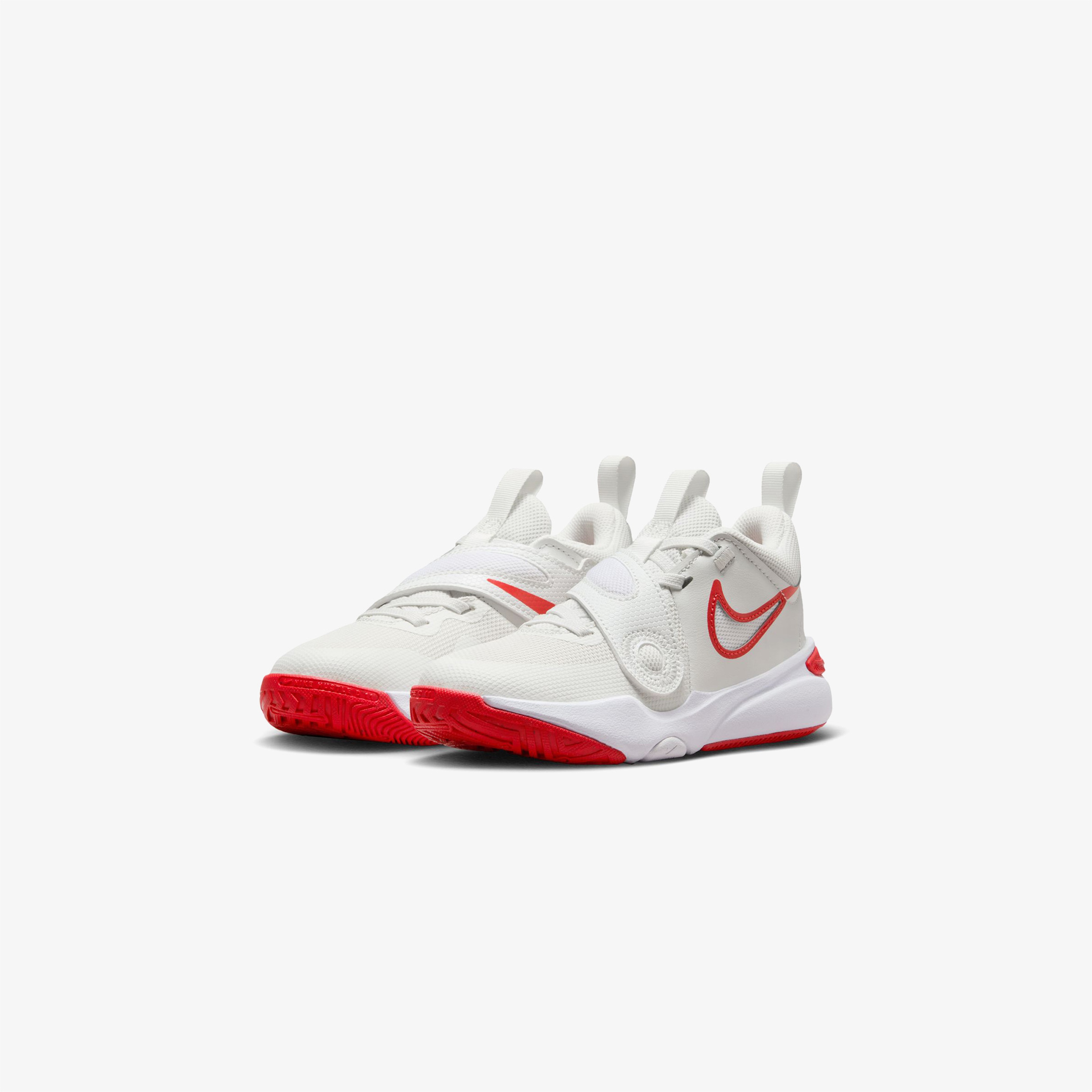 Nike Team Hustle D 11 Çocuk Beyaz Basketbol Ayakkabısı