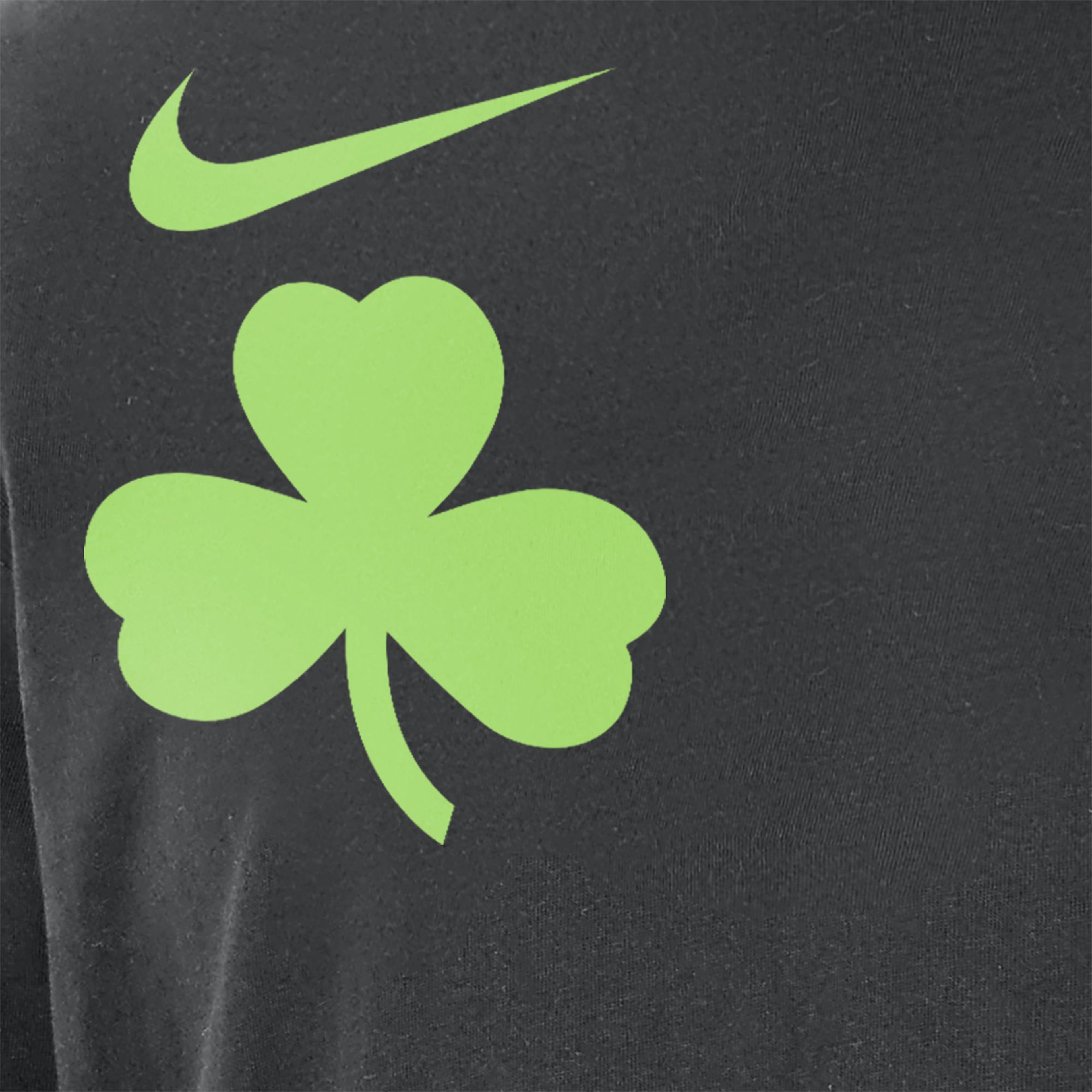 Nike Boston Celtics Erkek Siyah Basketbol Sweatshirt