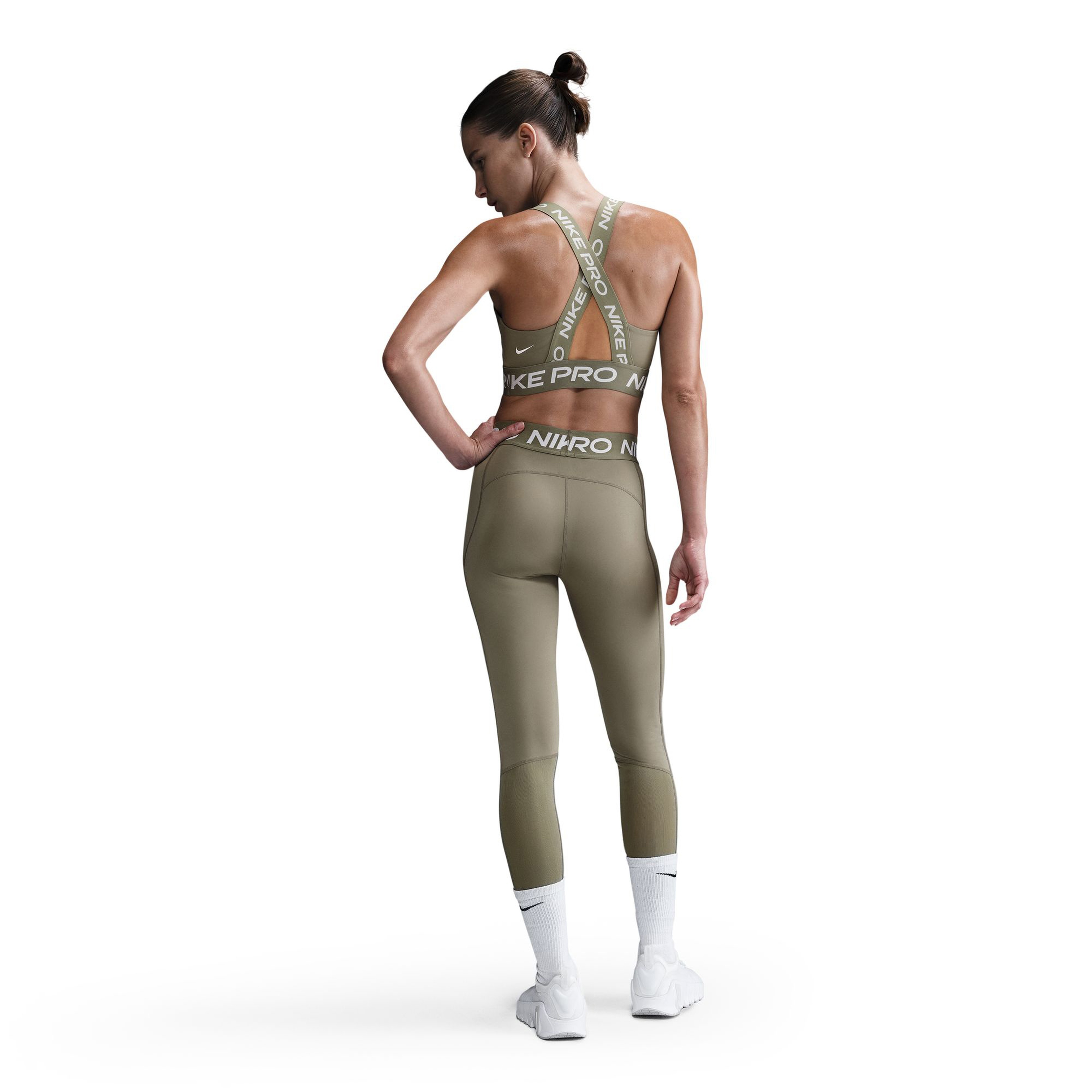 Nike Pro Kadın Yeşil Antrenman Tayt