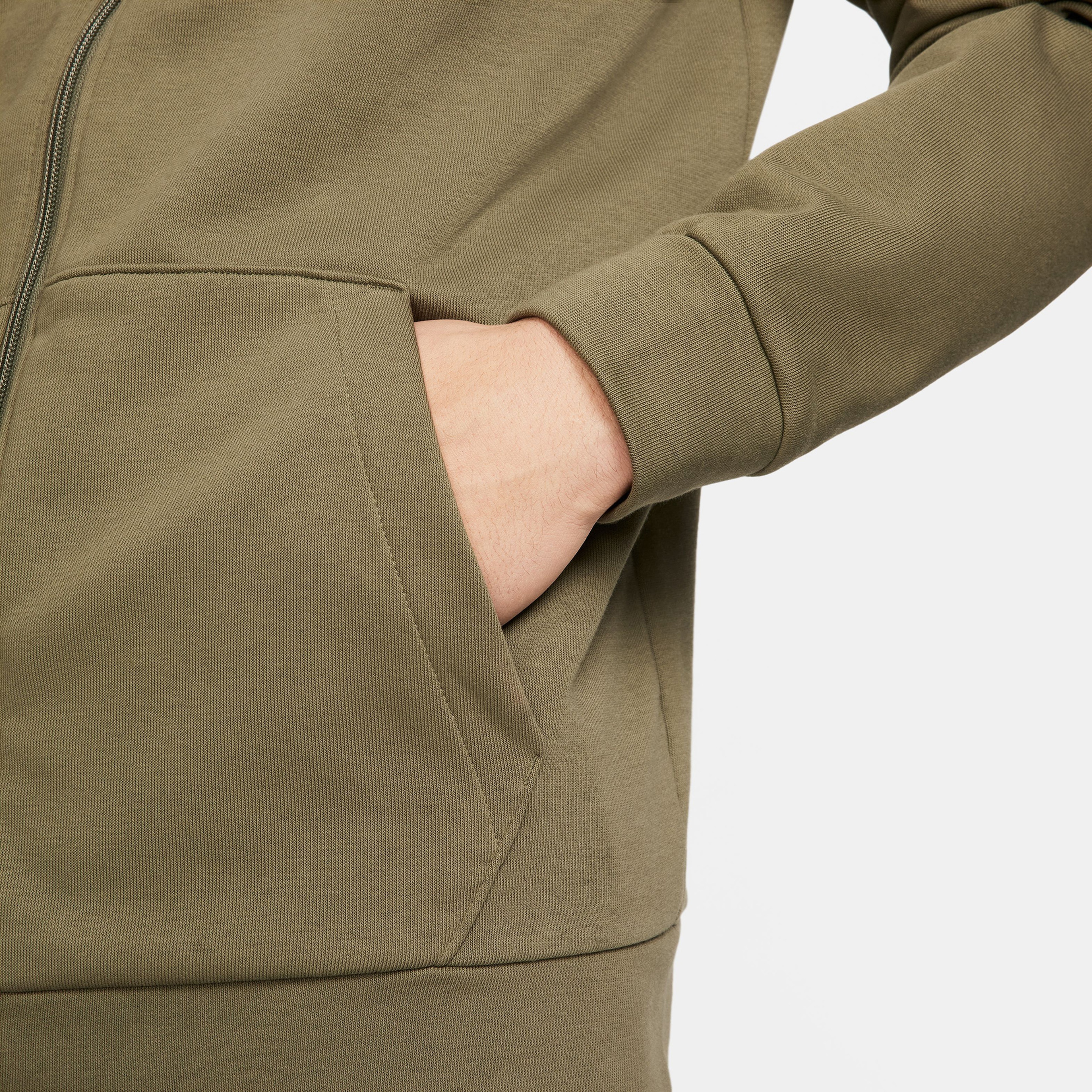 Nike Dri-Fit Erkek Haki Sweatshirt