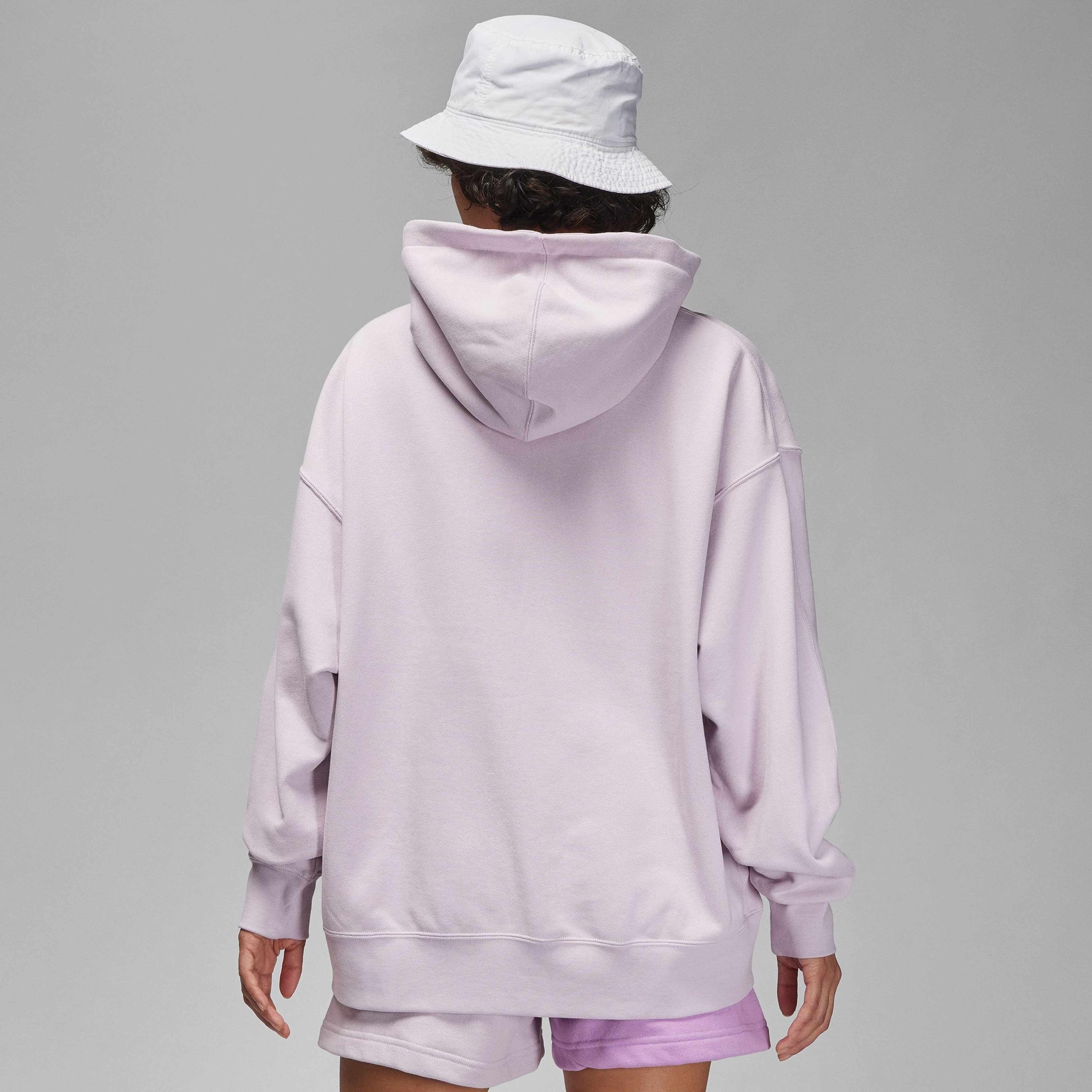 Jordan Flight Fleece Kadın Mor Sweatshirt