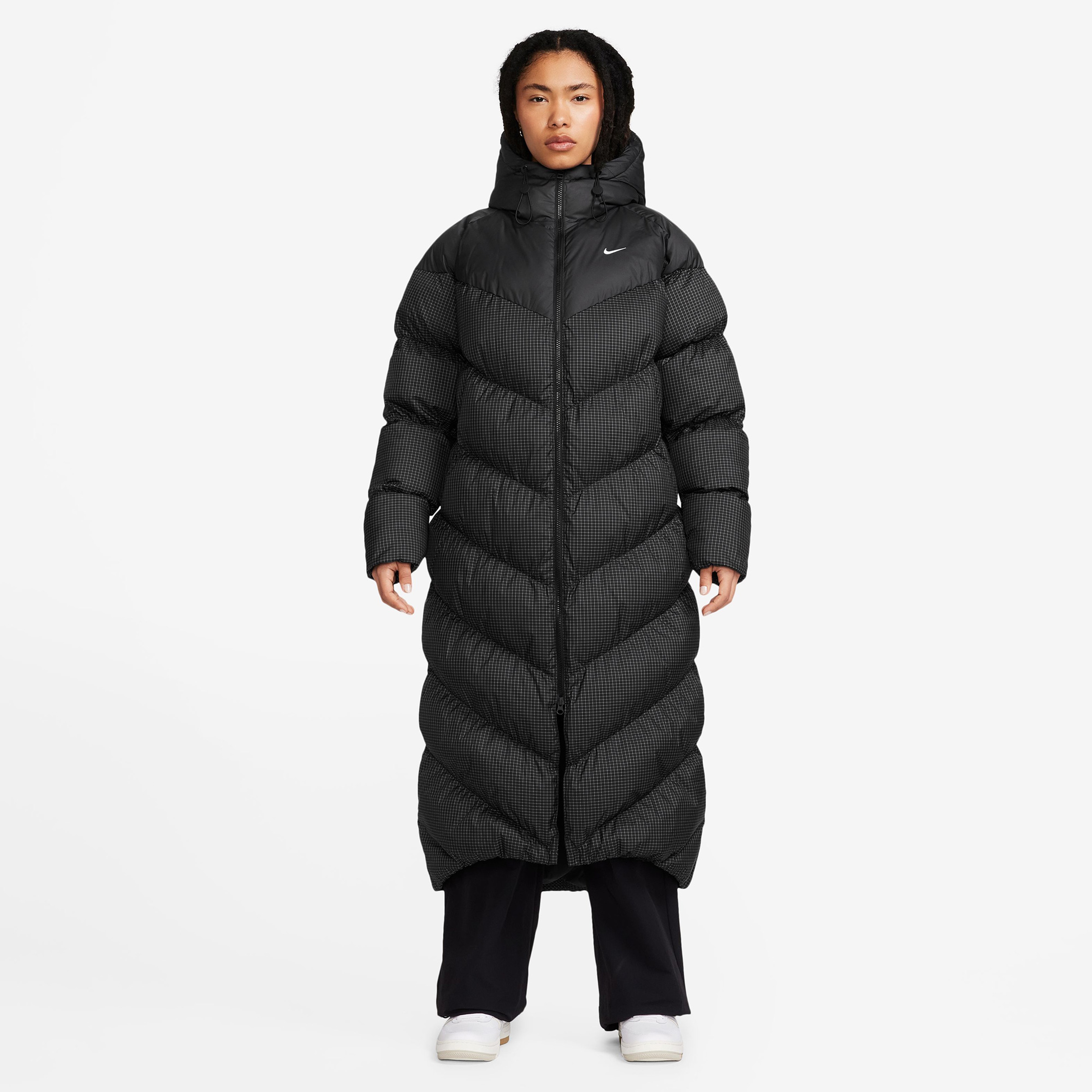 Nike Sportswear Windpuffer Kadın Siyah Ceket