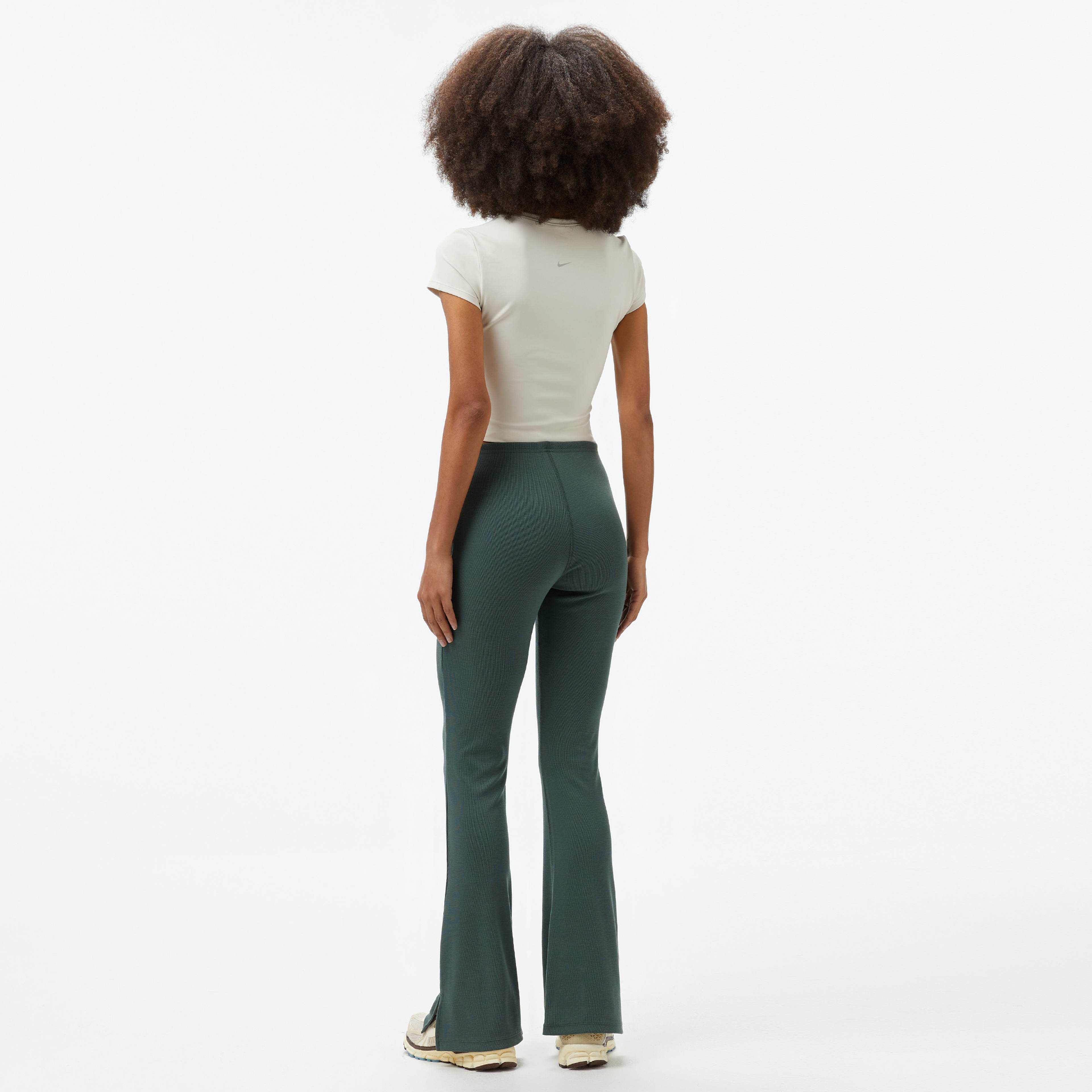 Nike Sportswear Chill Knit Kadın Yeşil Eşofman Altı